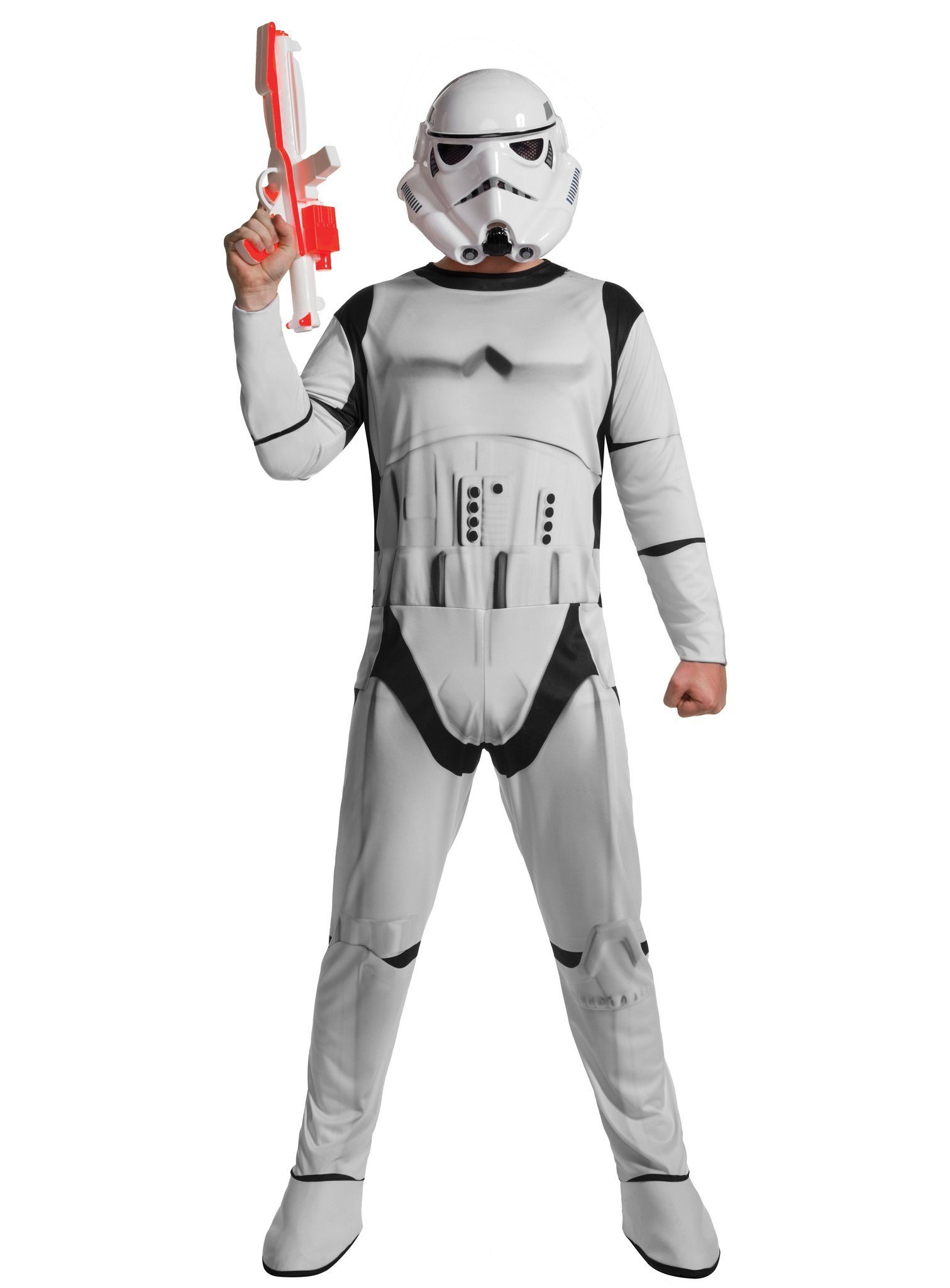 Rubie´s Kostüm Star Wars - Stormtrooper Kostüm Basic, Einfacheres Kostüm  der Star Wars-Soldaten