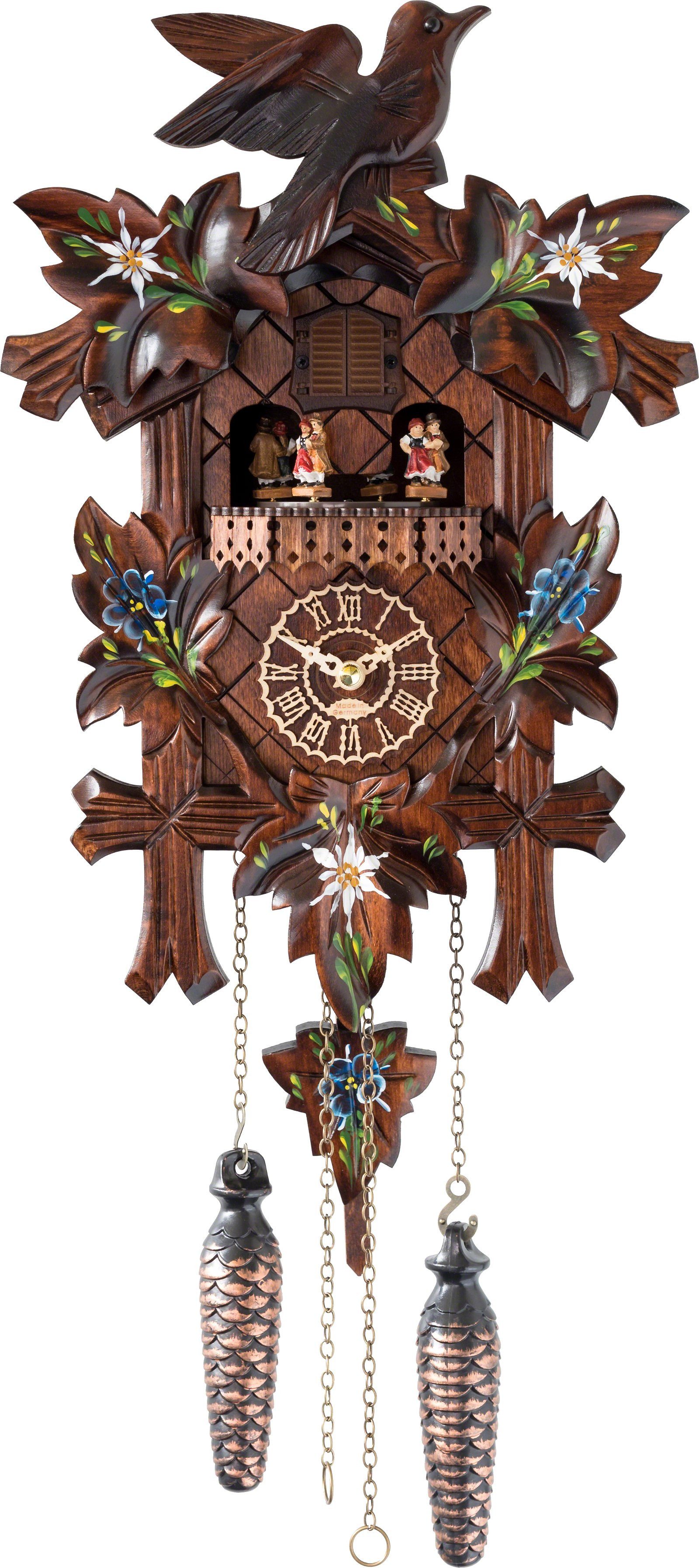 Trenkle Wanduhr Kuckucksuhr geschnitzt 35cm von Trenkle Uhren