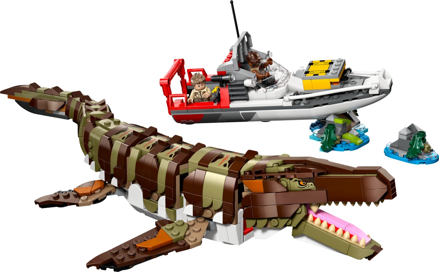 LEGO® Jurassic World 76974 Mosasaurier: Die Bootmission Spielbausteine, (Se günstig online kaufen