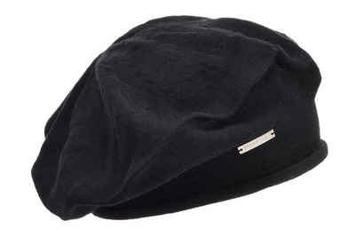 Seeberger Baskenmütze 100% Baumwoll Baske mit großem Volumen 54095-0