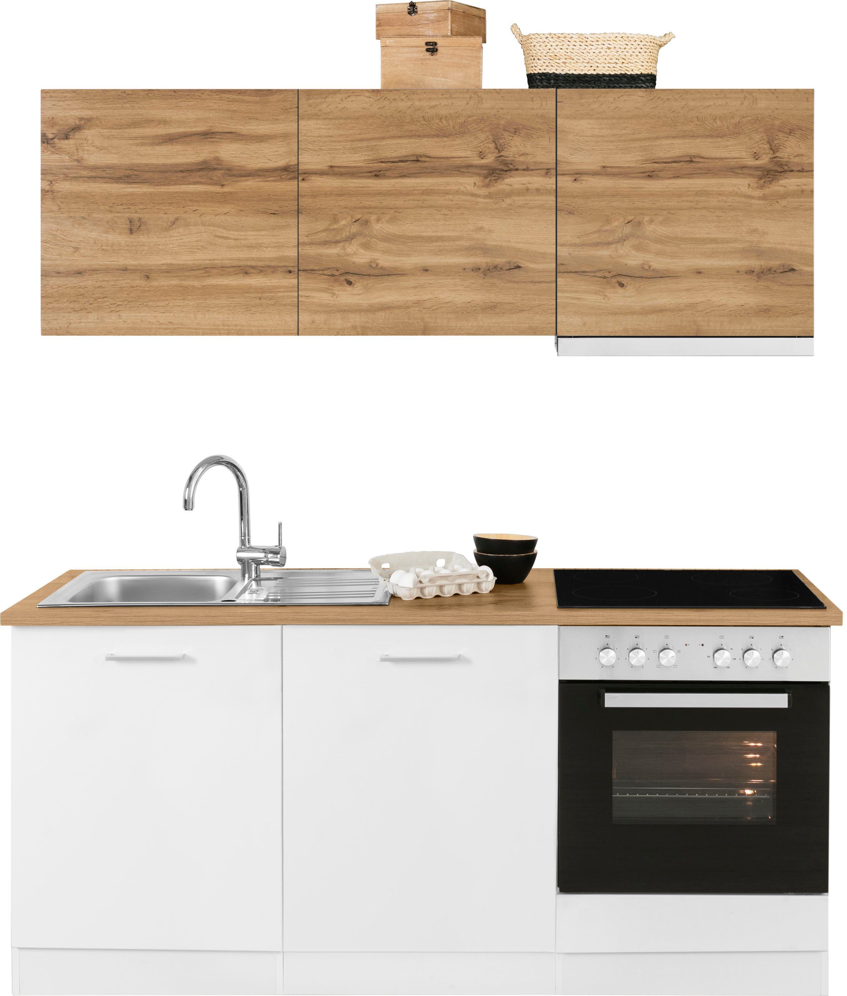 Front: weiß/wotaneichefarben | Korpus: weiß