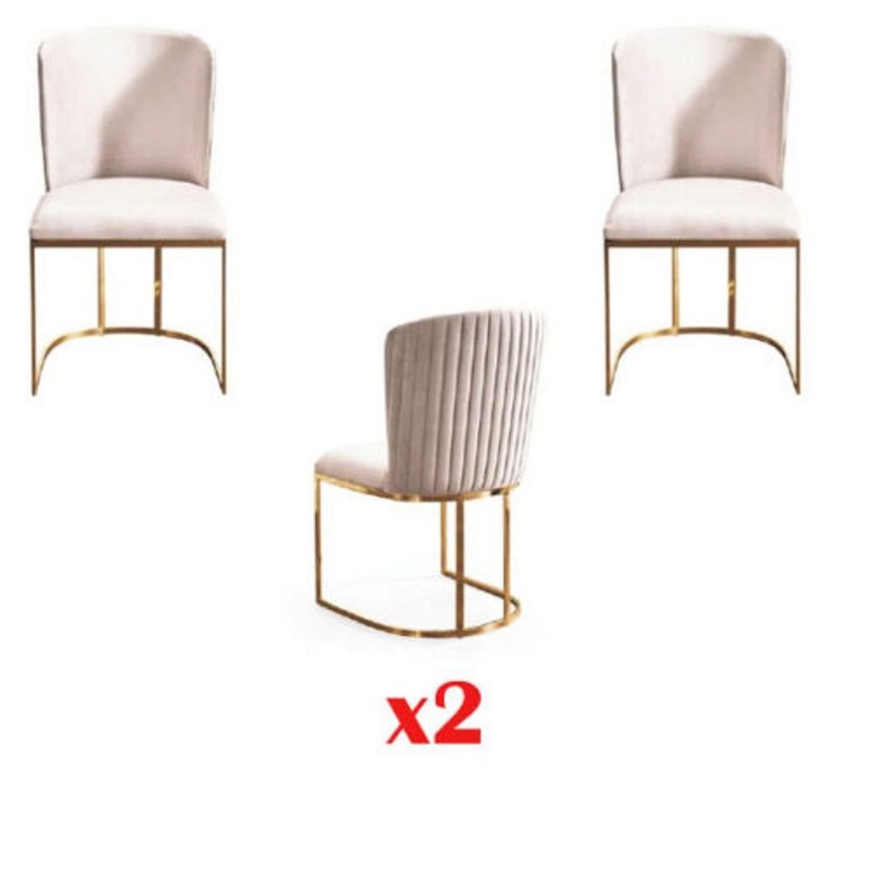 jvmoebel esszimmerstuhl, italienischer stil set design lehn stühle