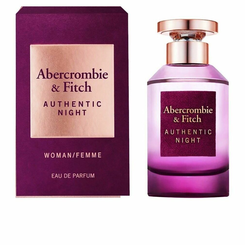 Parfum Spray de Abercrombie Eau De Woman & Abercrombie Authentic Fitch Parfum Eau 50 Ml Fitch Night