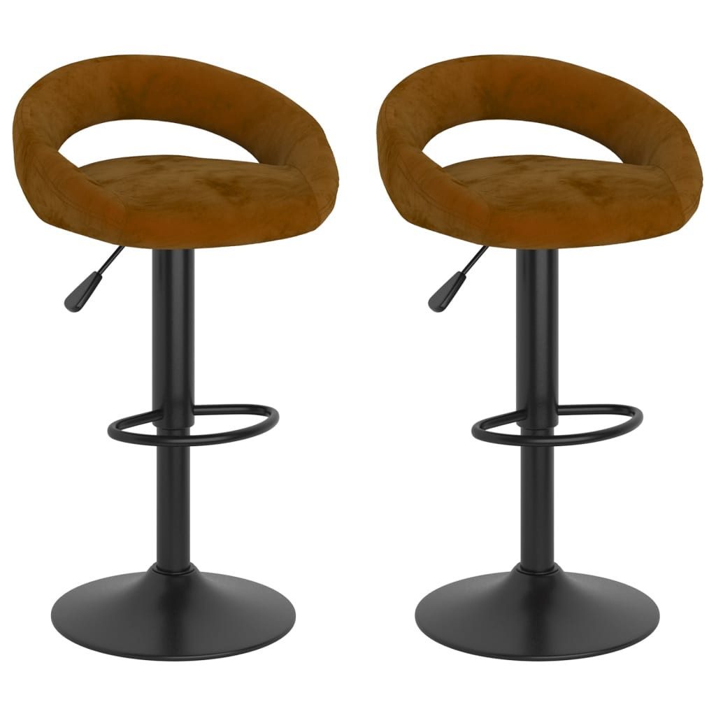 vidaXL Barhocker Barhocker 2 Stk. Braun günstig online kaufen