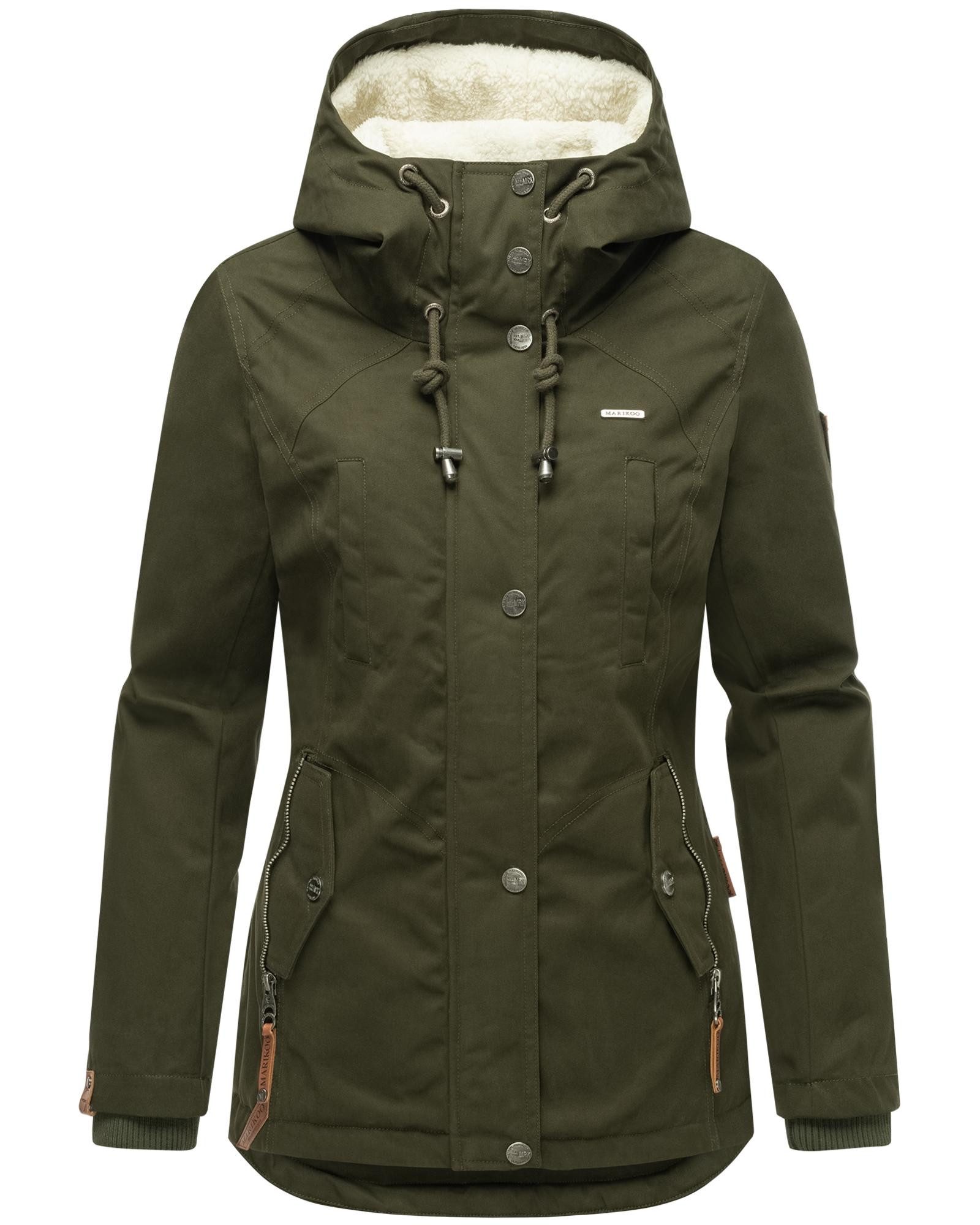 Marikoo Winterjacke "Bikoo", mit Kapuze, sportliche Damen Outdoor Baumwollj günstig online kaufen