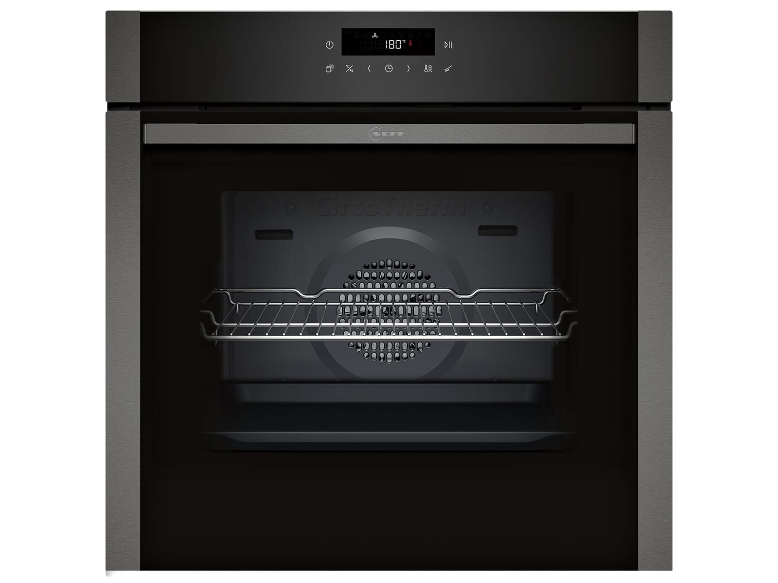 NEFF Einbaubackofen, mit kein Auszug vorhanden, Pyrolyse-Selbstreinigung