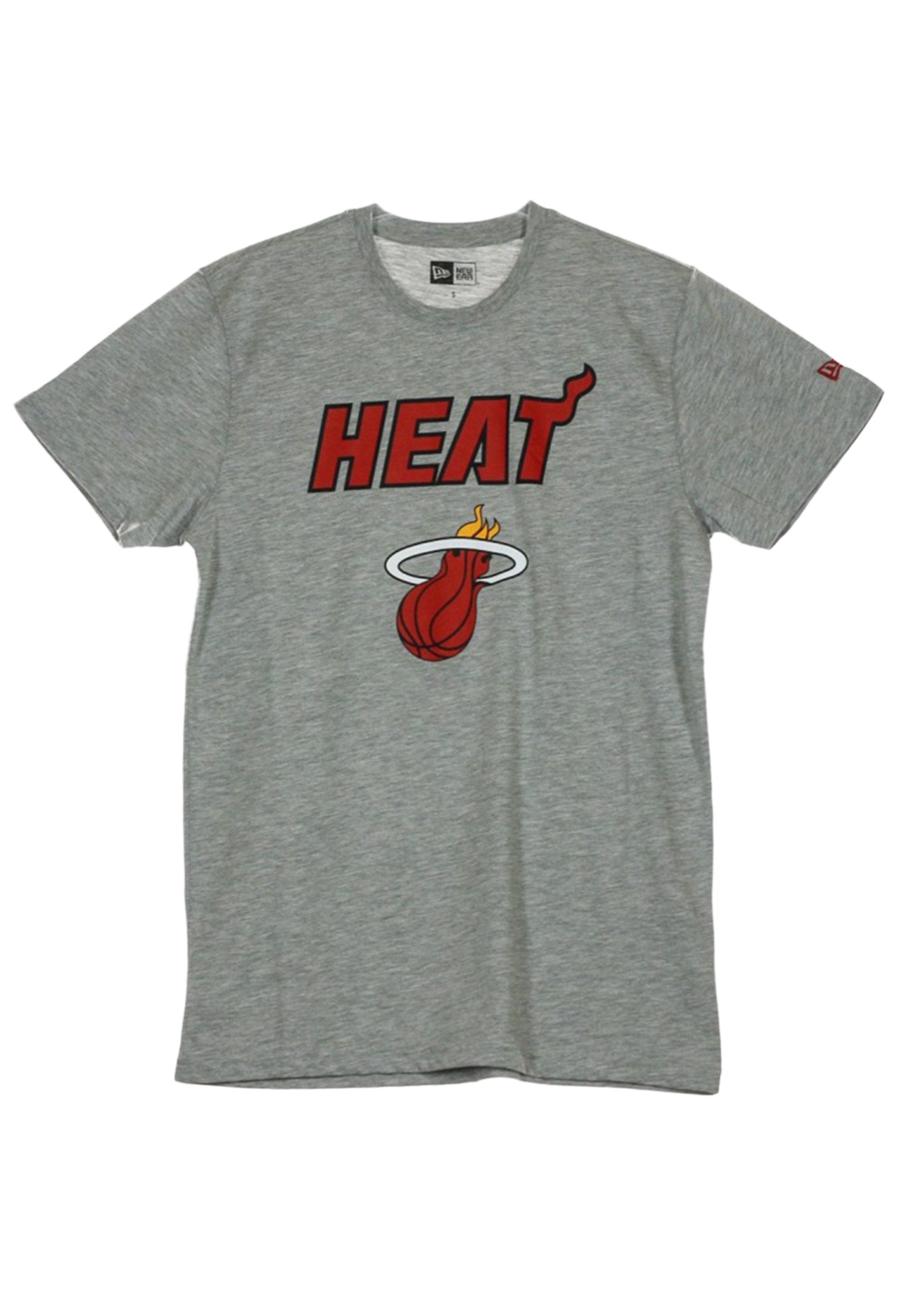 New Era Print-Shirt Miami Heat