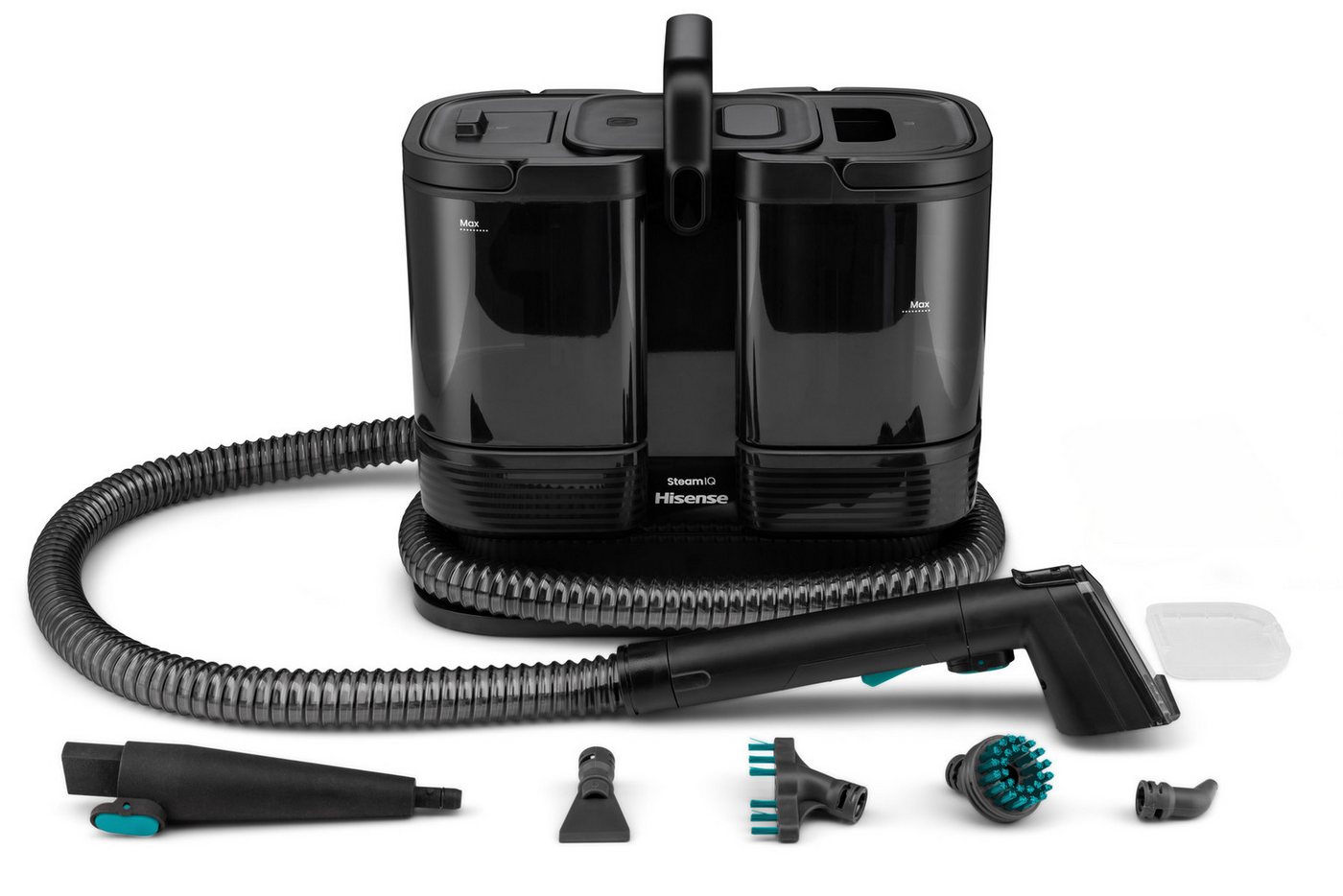 Hisense Teppichreinigungsgerät HSSC07A, 1500 W, beutellos, Ein Gerät, 4 Funktionen