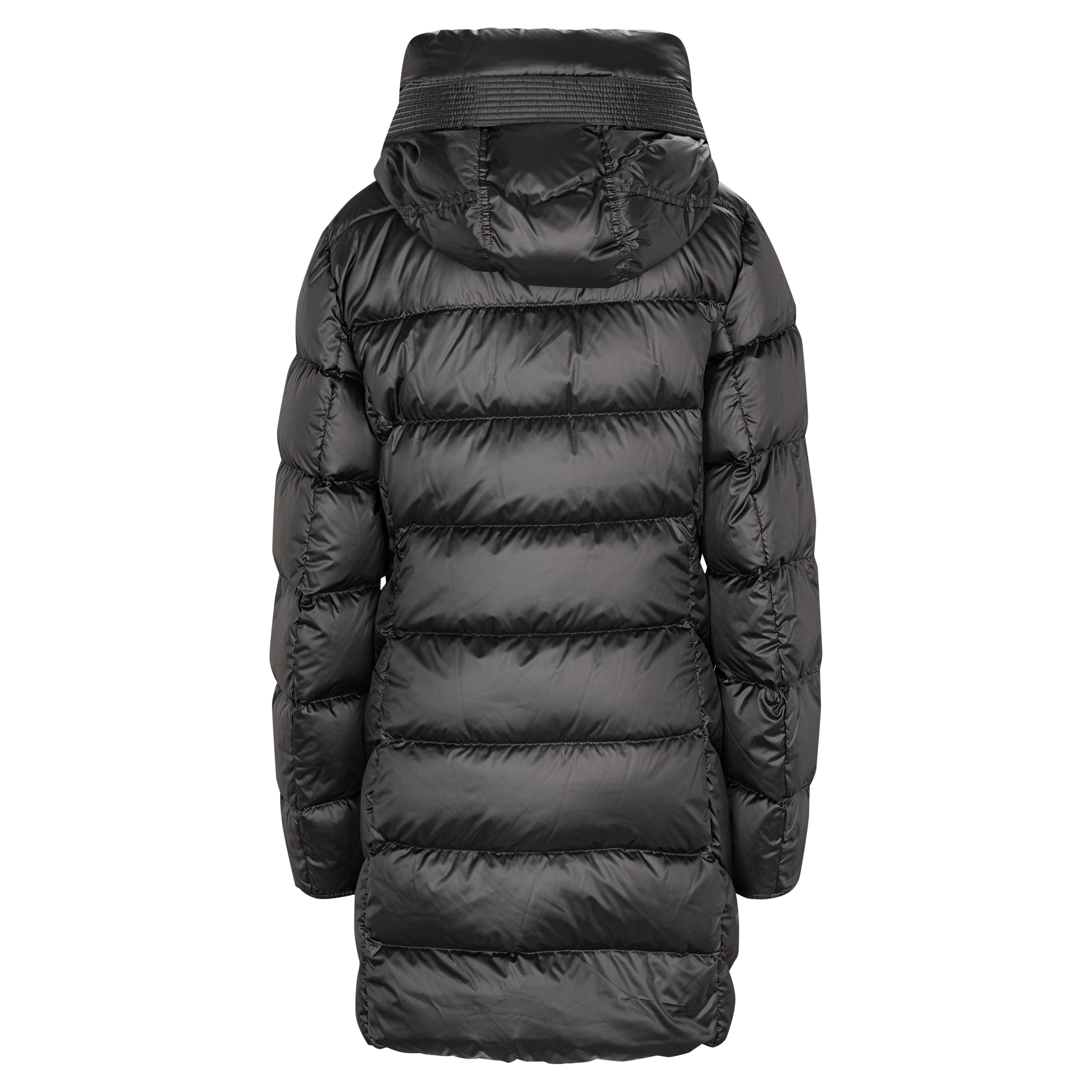 Parajumpers Daunenmantel Parajumpers PJS MARION Damen Daunenmantel mit Kapuze Slim Fit Schwarz – Bild 2 von 4
