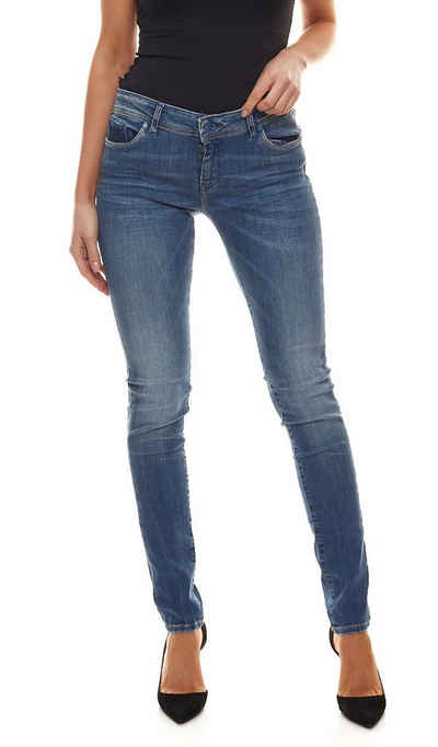 Kaporal Regular-fit-Jeans »KAPORAL Jeans authentische Damen Hose mit Push-Up Effekt Freizeit-Hose Blau«