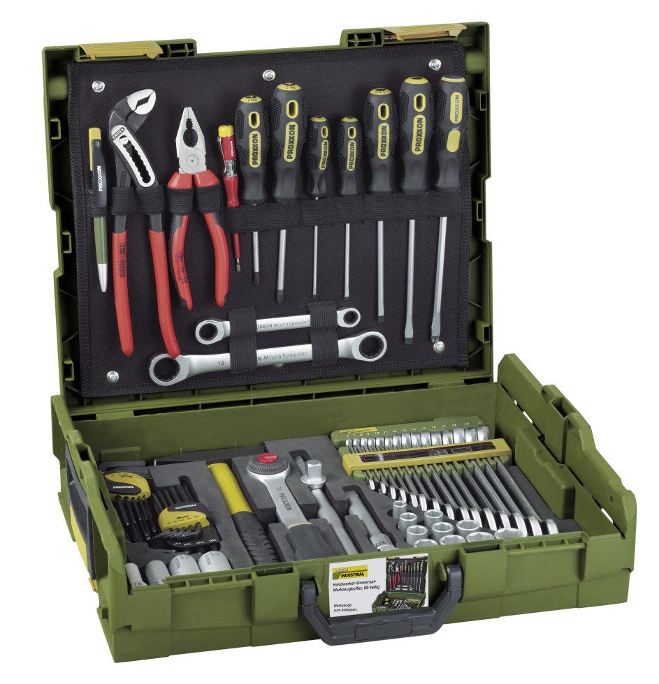 PROXXON INDUSTRIAL Werkzeugkoffer Proxxon Handwerker-Universal-Werkzeugkoffer mit