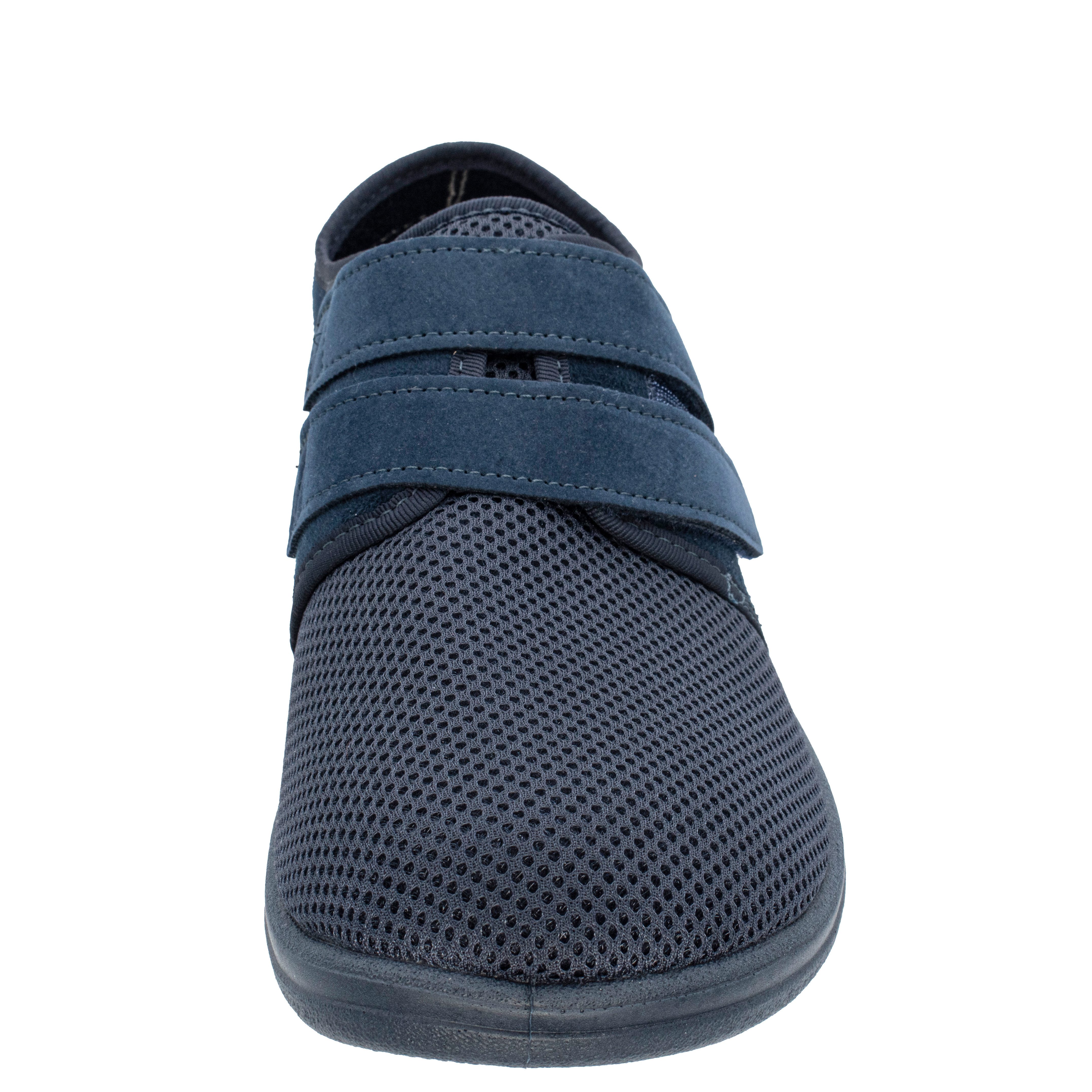 Fischer-Markenschuh Bad Wiessee Klettschuh aus Mesh/Velour, mit Frotteefutter, Einlegesohle herausnehmbar – Bild 4 von 5