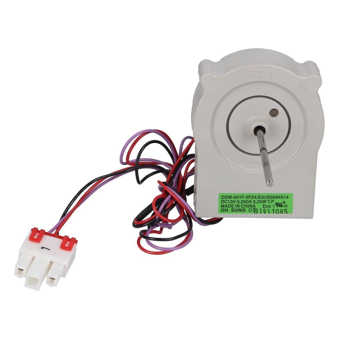 easyPART Montagezubehör Kühlschrank wie LG Electronics EAU60694514 Ventilatormotor LG, Kühlschrank / Gefrierschrank