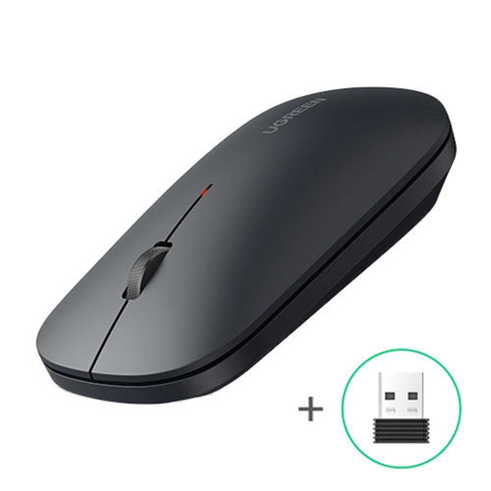 UGREEN PC Maus Wireless Quiet mit max. 4000 DPI, 2,4 GHz Verbindung, USB-Maus Maus