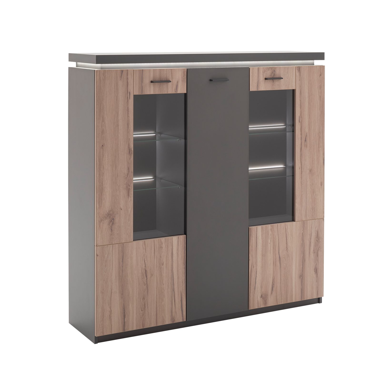 MCA furniture Highboard IMOLA, mit Beleuchtung