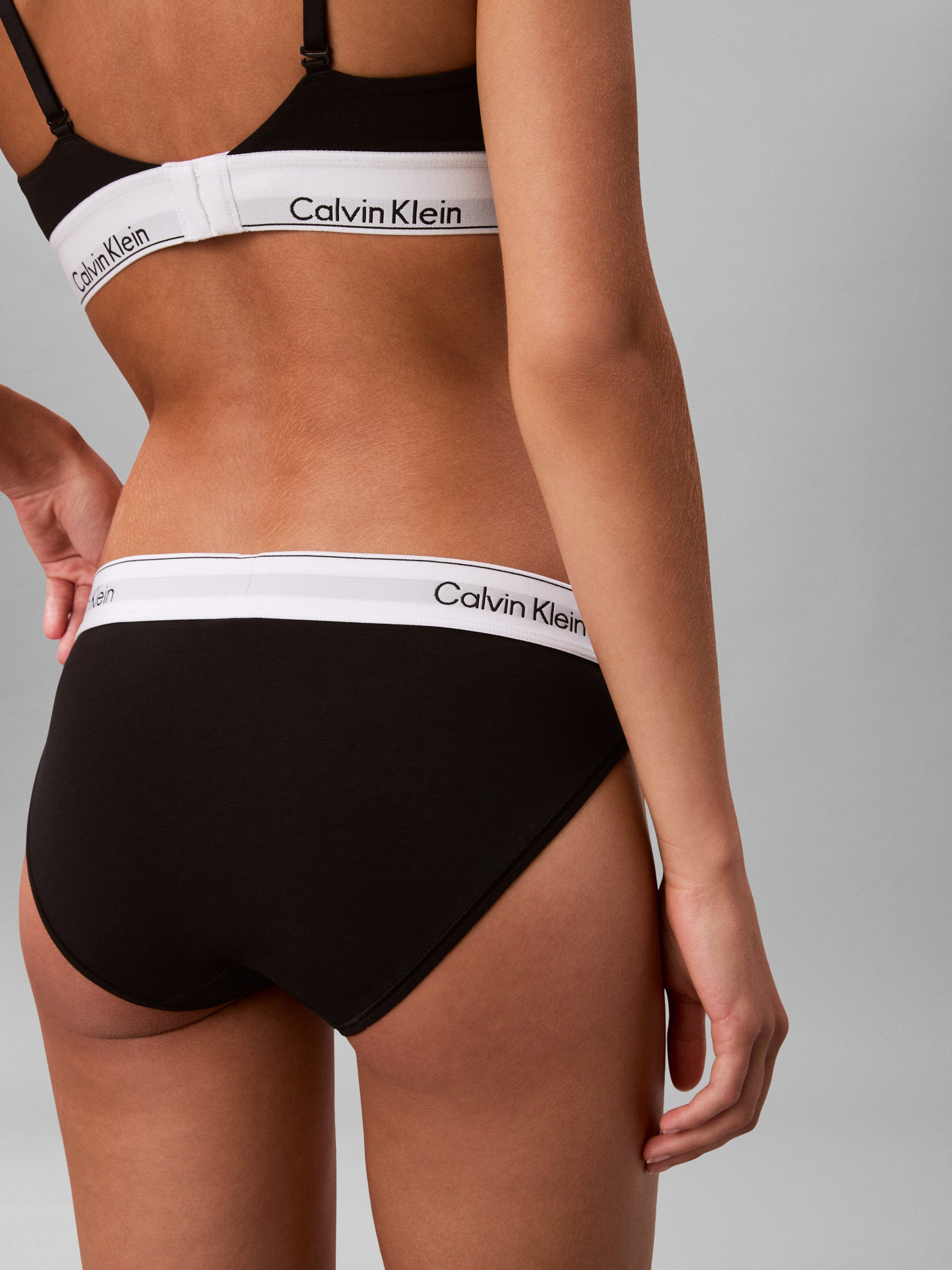 Calvin Klein Underwear Bikinislip MODERN COTTON mit breitem Bündchen günstig online kaufen