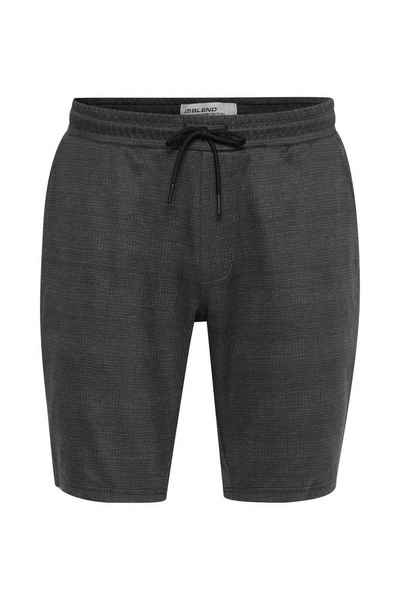 Blend Shorts »BHArgus« Stoff Shorts mit elastischem Bund und Karo-Muster