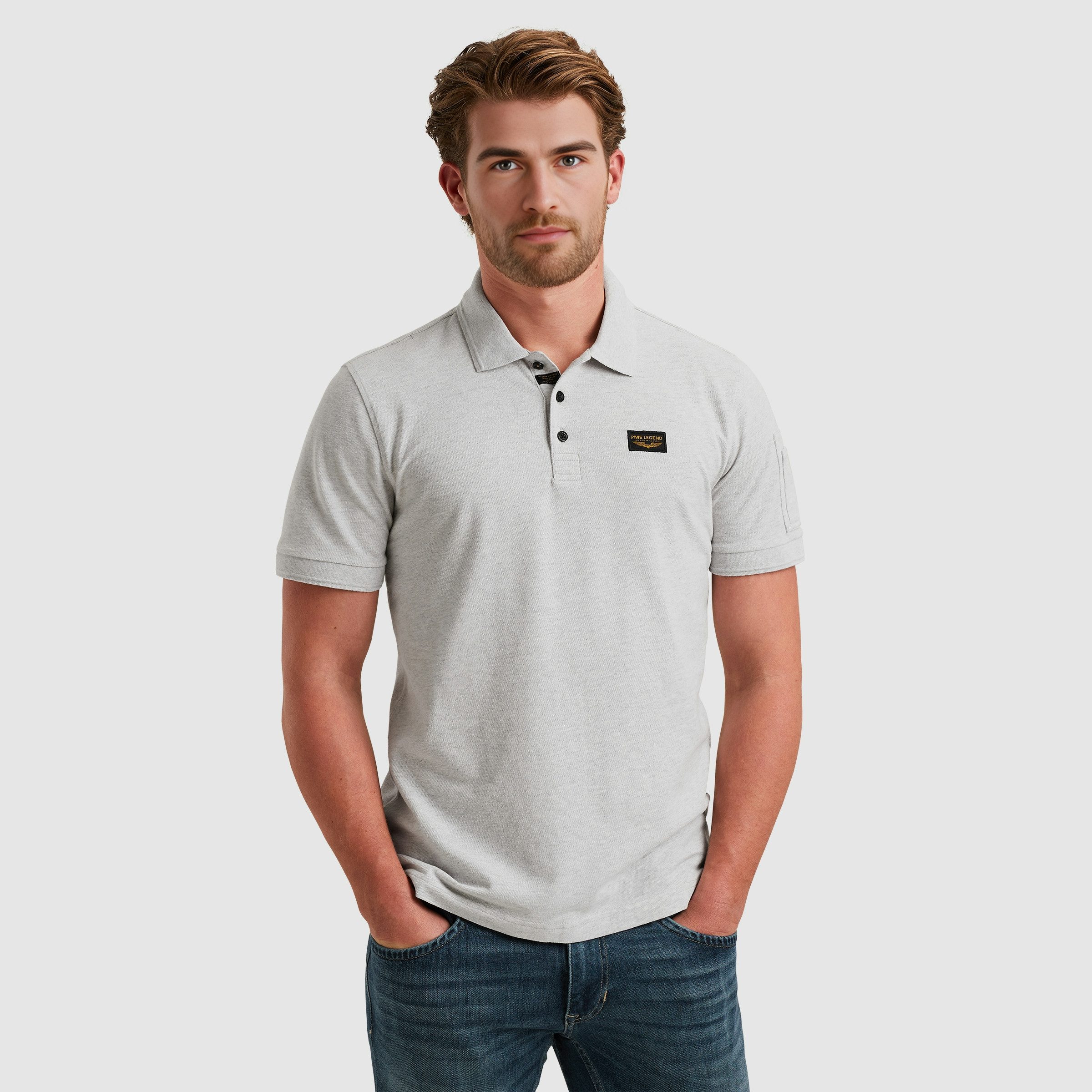 PME Legend Herren Poloshirt TRACKWAY - Regular Fit günstig online kaufen