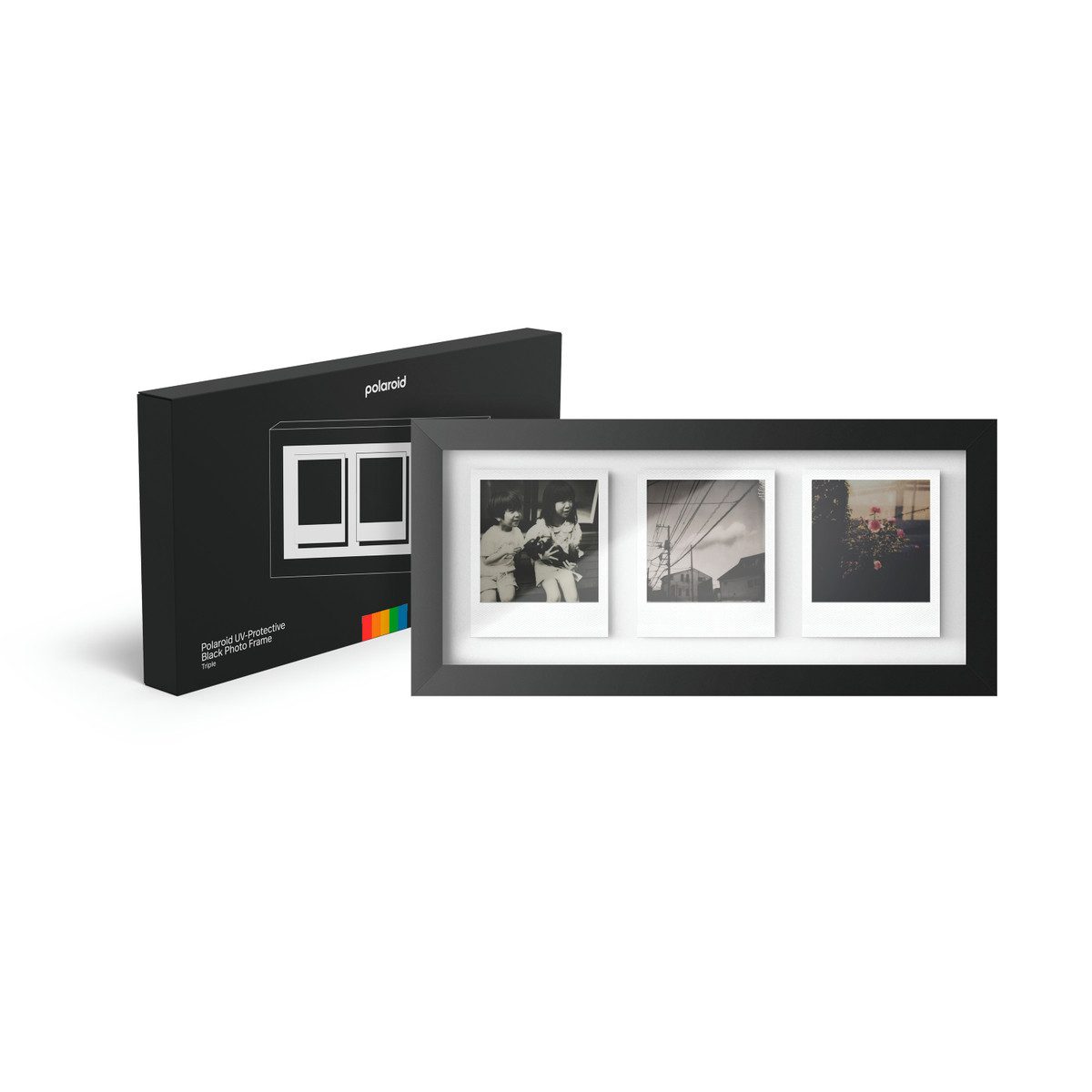 Polaroid Originals Kamerazubehör-Set Studio Triptych Photo Frame Black, (1 tlg)
