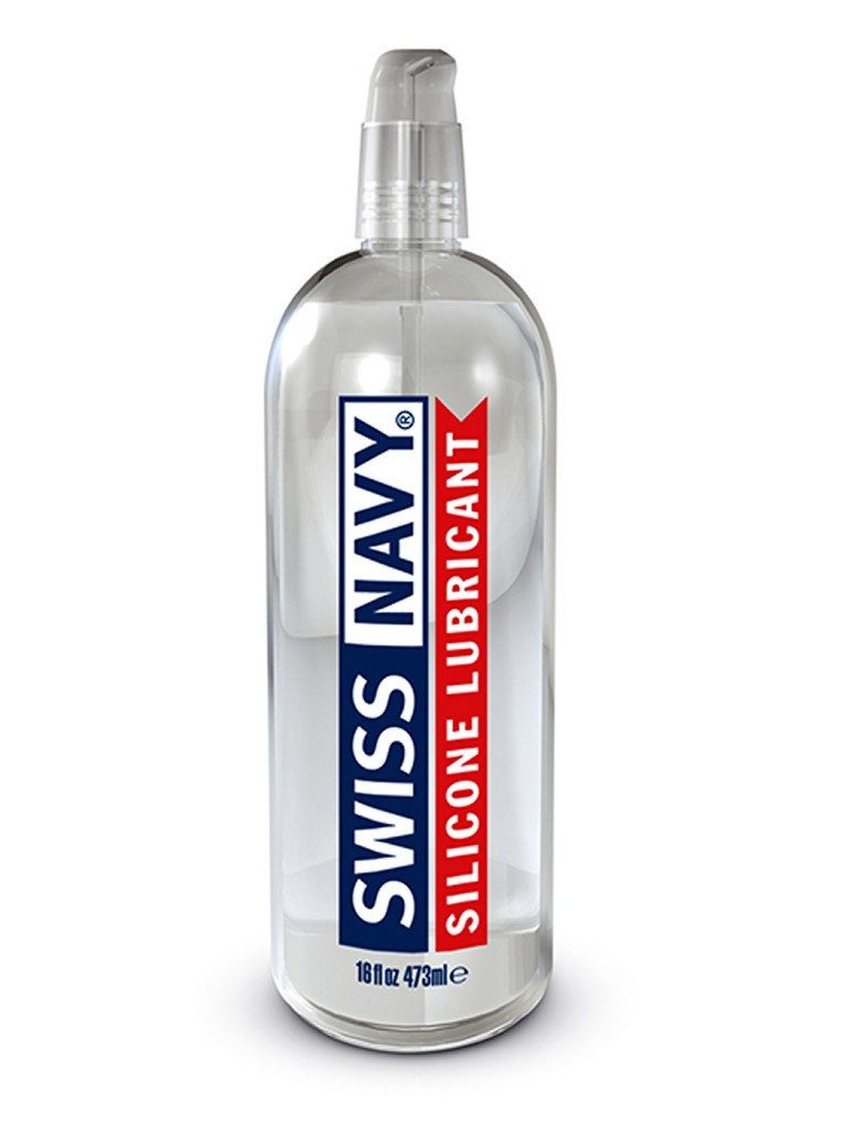 SWISS NAVY Gleitgel Premium - Silikonbasiertes Gleitmittel - 16 fl oz / 473 ml