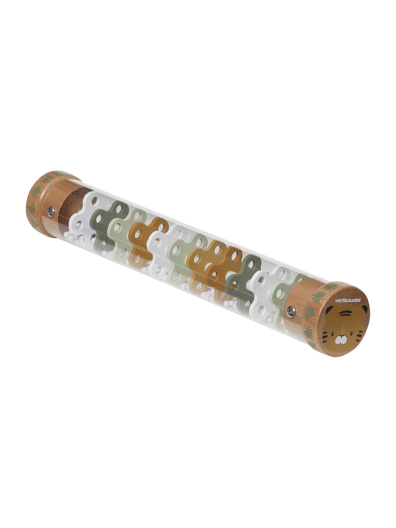 vertbaudet Lernspielzeug Großer Baby Regenmacher PANDAFREUNDE, Holz FSC® günstig online kaufen