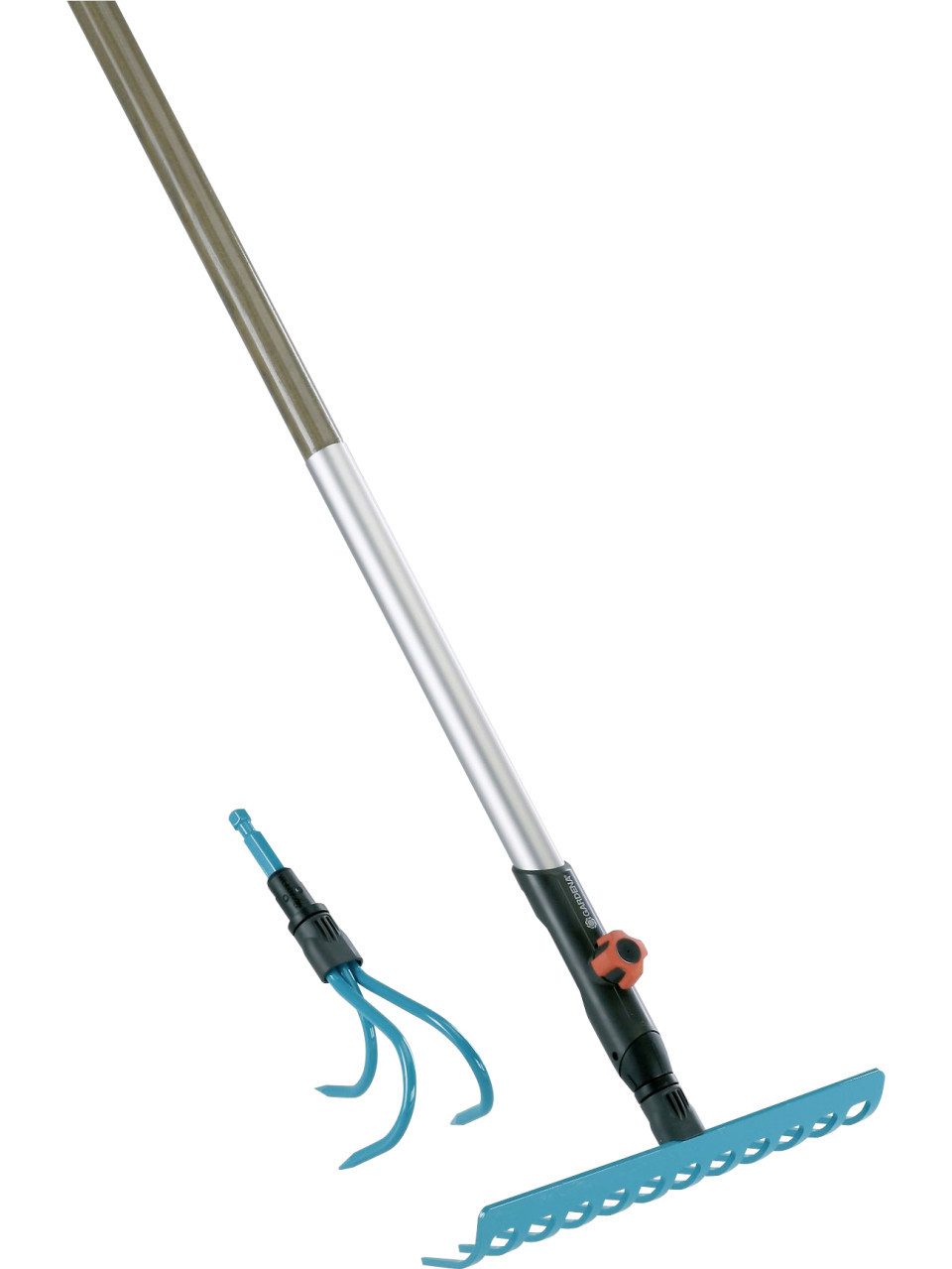 GARDENA Rechenbesen Gardena Grubber und Rechen combisystem mit