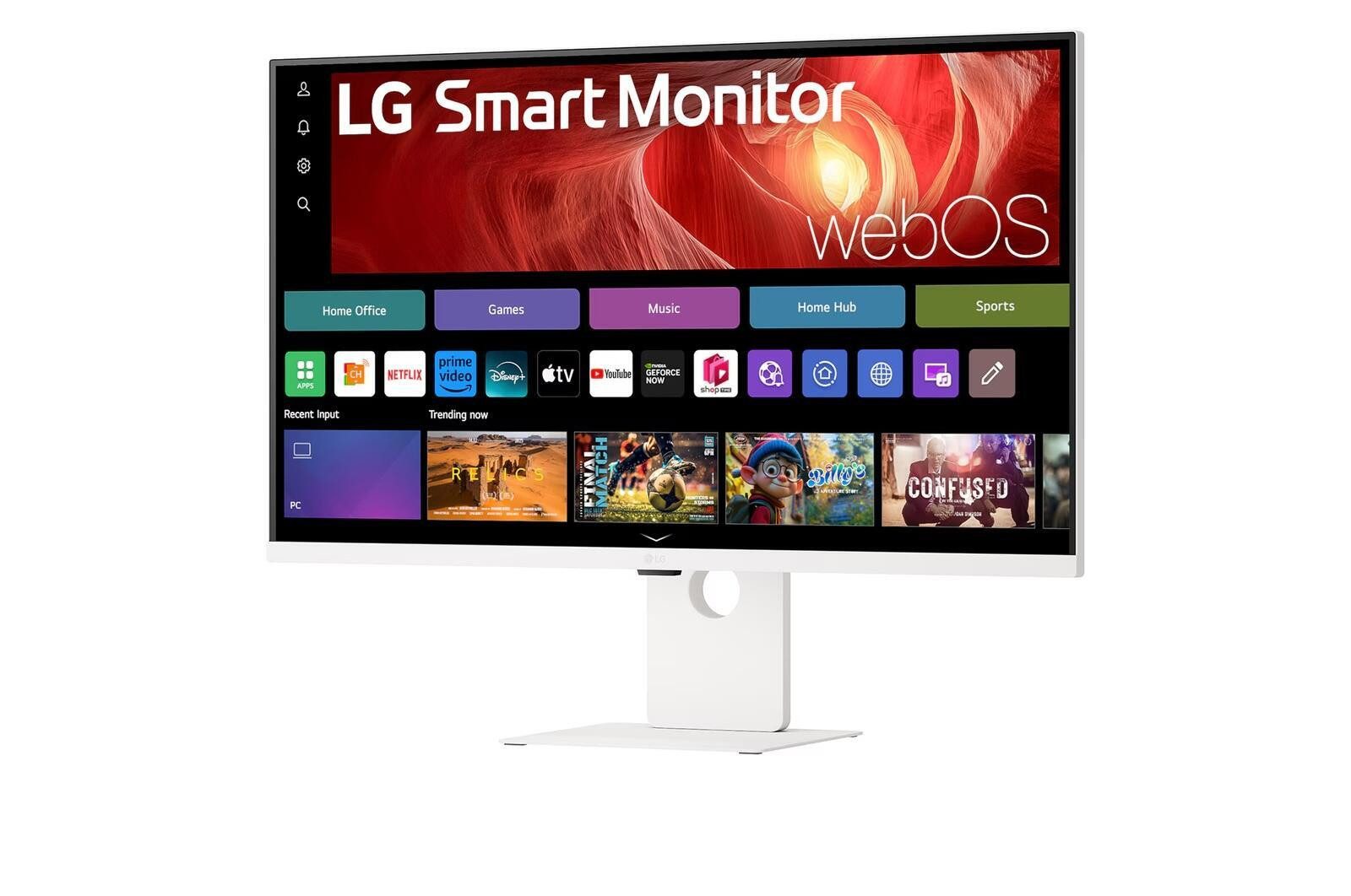 LG LG 36,5 Zoll 4K-UHD Smart Monitor mit webOS TFT-Monitor (3840 x 2160, 5 ms Reaktionszeit, 60 Hz, IPS Panel)