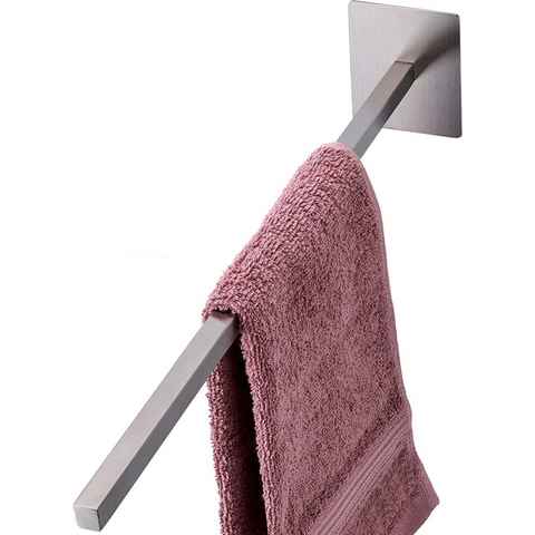 Praknu Handtuchstange Handtuchhalter zum Kleben 40cm Einarmig