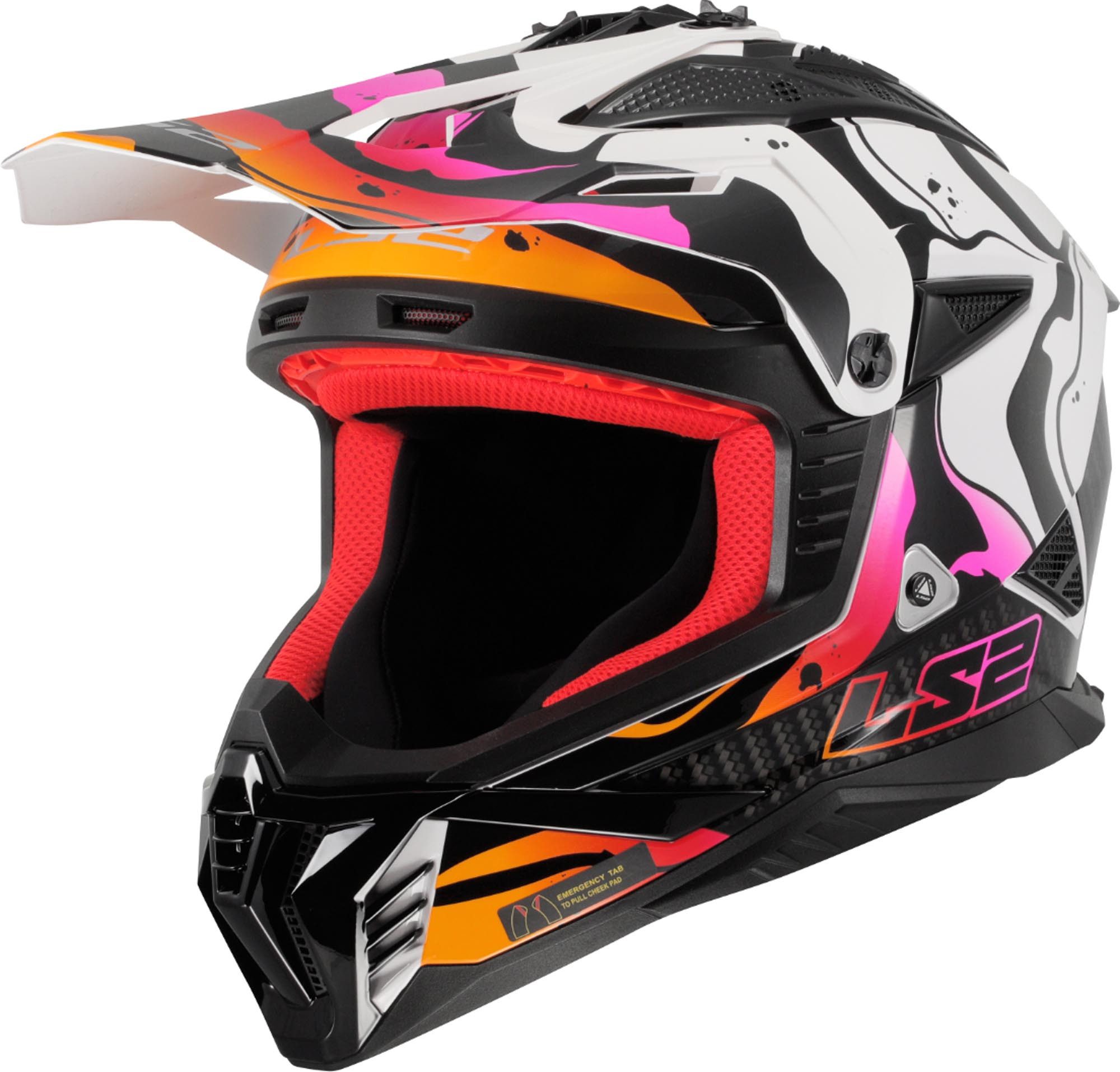 Motocrosshelm MX708 Fast II Wash Motocross Helm