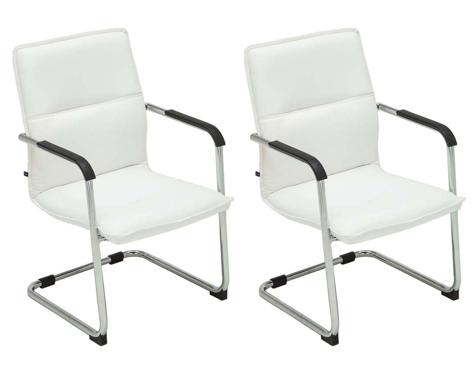 CLP Besucherstuhl Seattle Kunstleder (2er Set), günstig online kaufen
