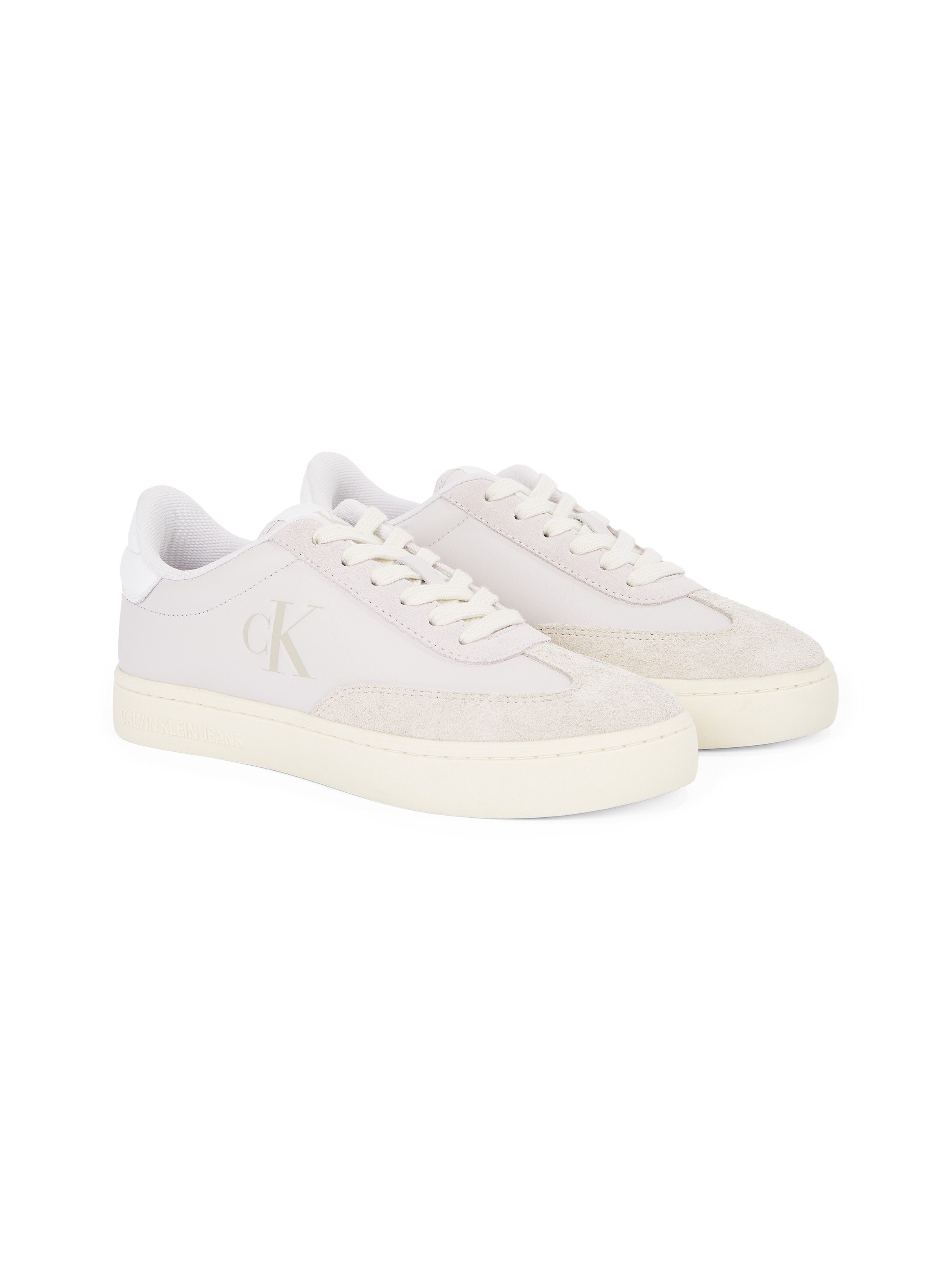 Calvin Klein Jeans CLASSIC CUPSOLE LOW MG MIX Plateausneaker, Schnürschuh, Halbschuh, Freizeitschuh mit gepolstertem Schaftrand