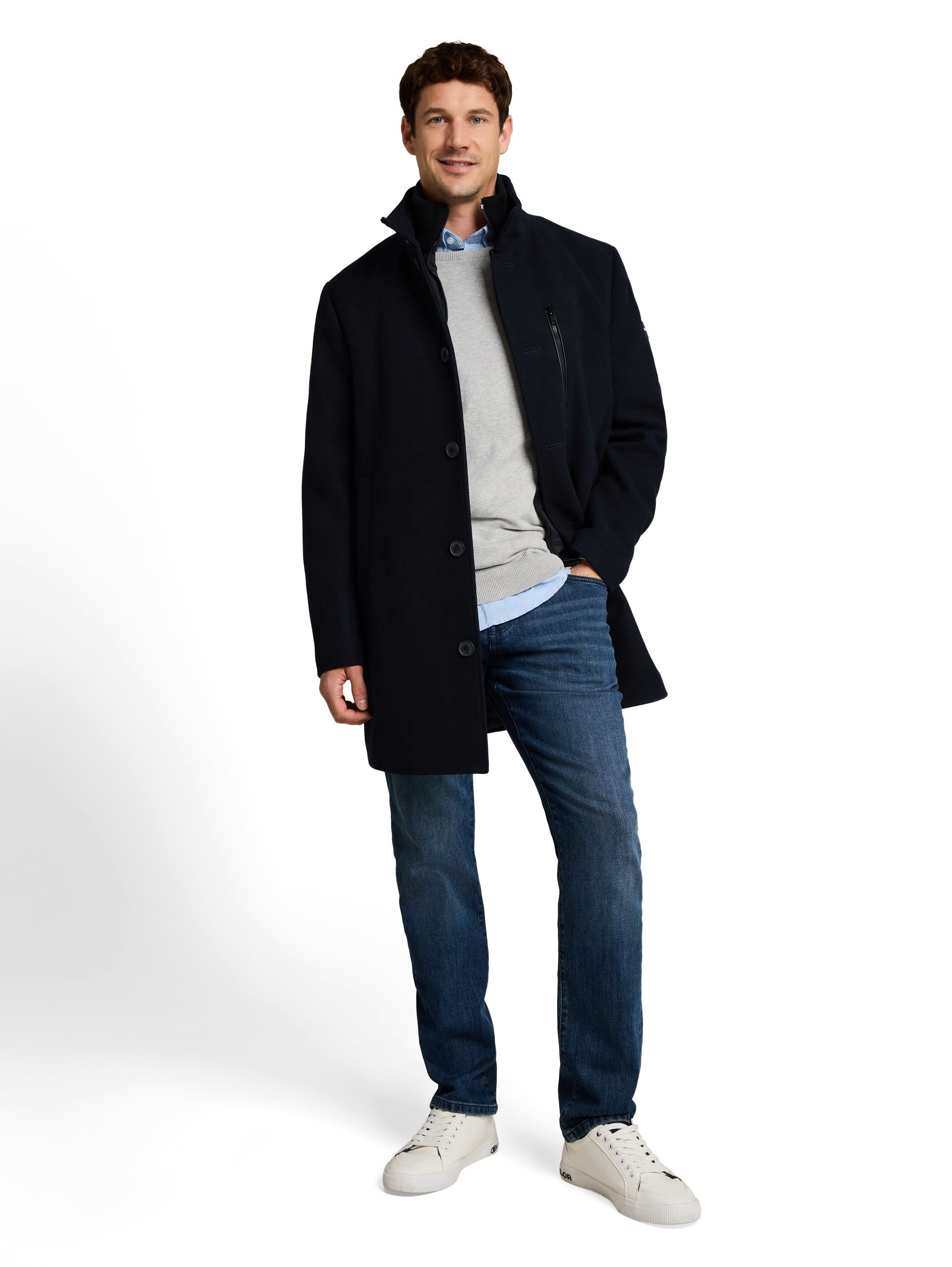 TOM TAILOR Wollmantel mit abnehmbarer Innenjacke – Bild 4 von 5