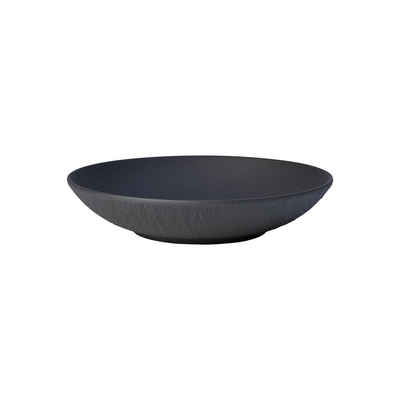 Villeroy & Boch Schale Manufacture Rock Schale flach ø 23,5 cm, Porzellan, (1x Schale, 1-tlg)