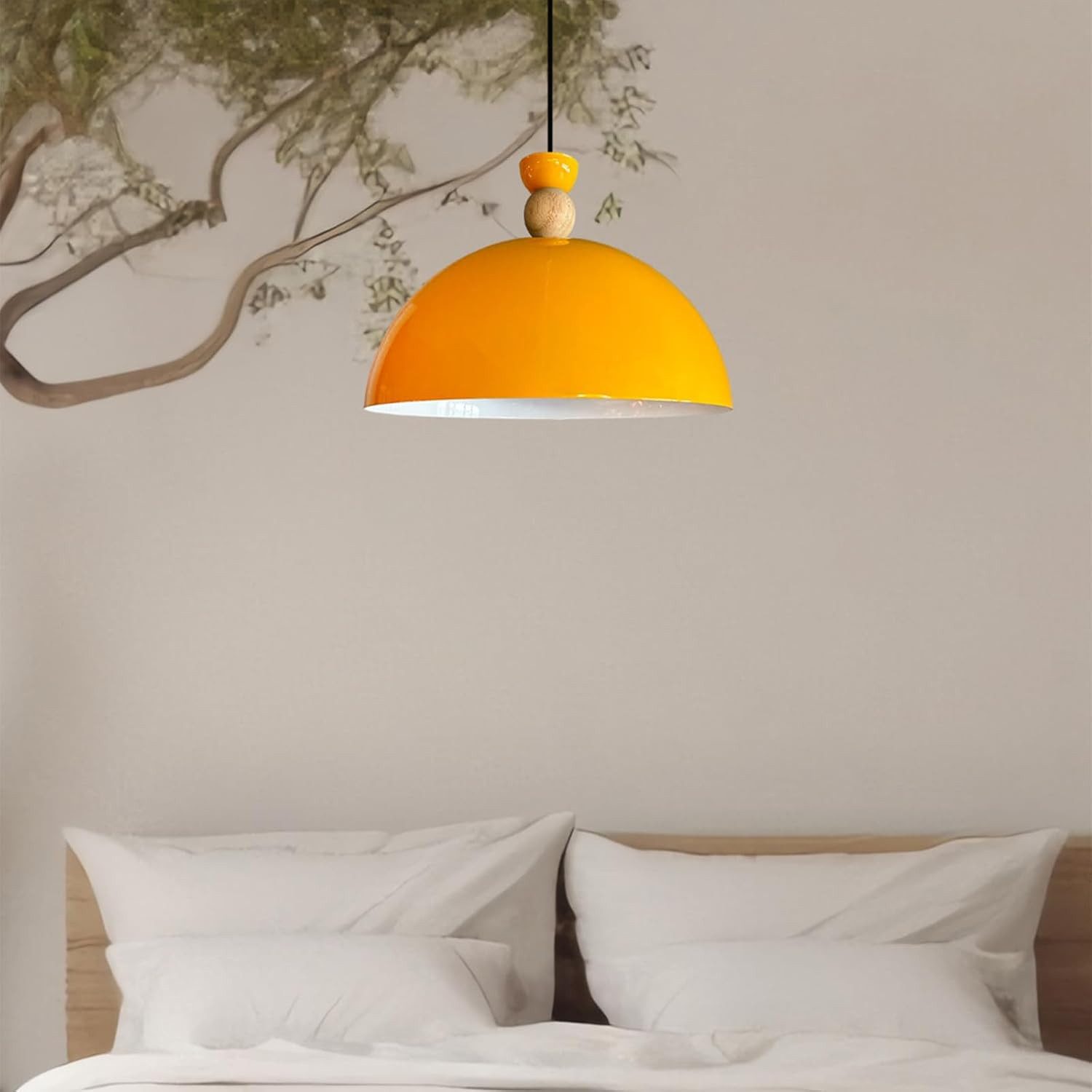 Bamyum Pendelleuchte Pendelleuchte Yimpi Hängelampe Industrial Ø30 cm, E27, Moderne Lampe, ohne Leuchtmittel, E27, Dimmbar, Einstellbare Kabellänge
