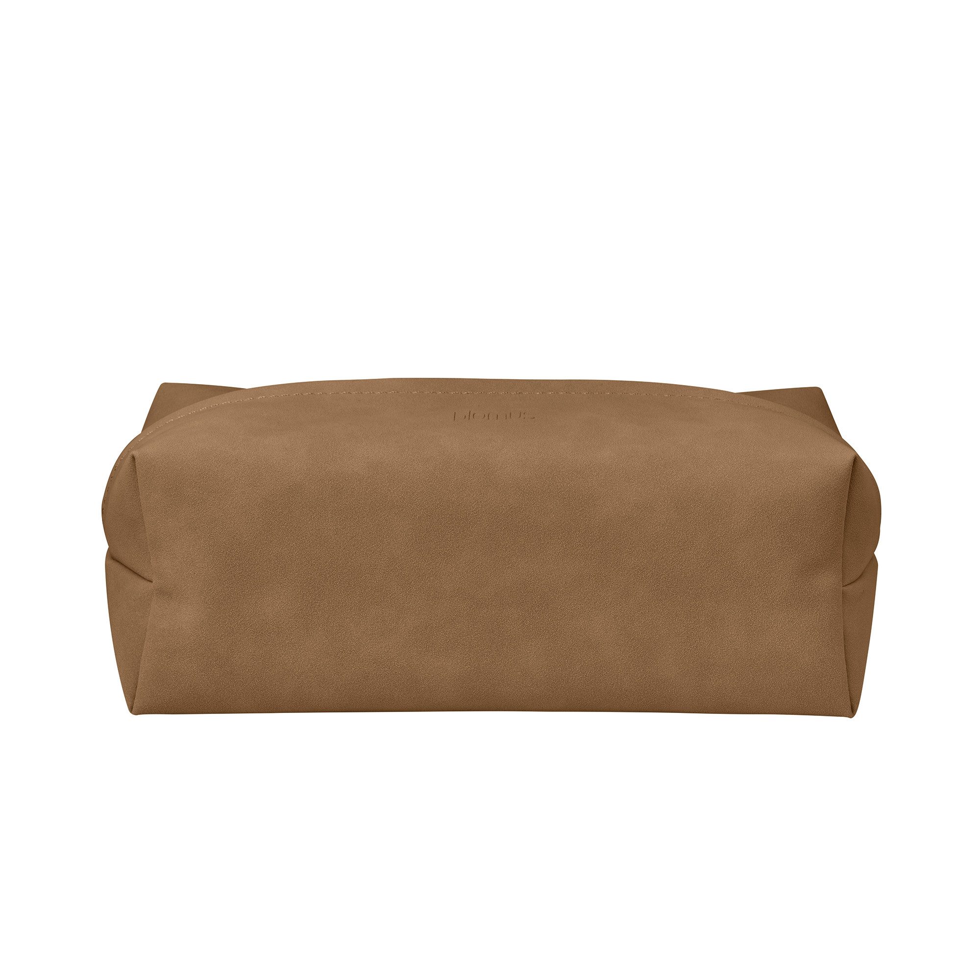 blomus Kosmetiktasche Kosmetiktuchtasche -SAHLA- Сумкиtuchtasche, Tissuebag aus Leder, Wildlederoptik, einfache Öffnung, Farbenvielfalt