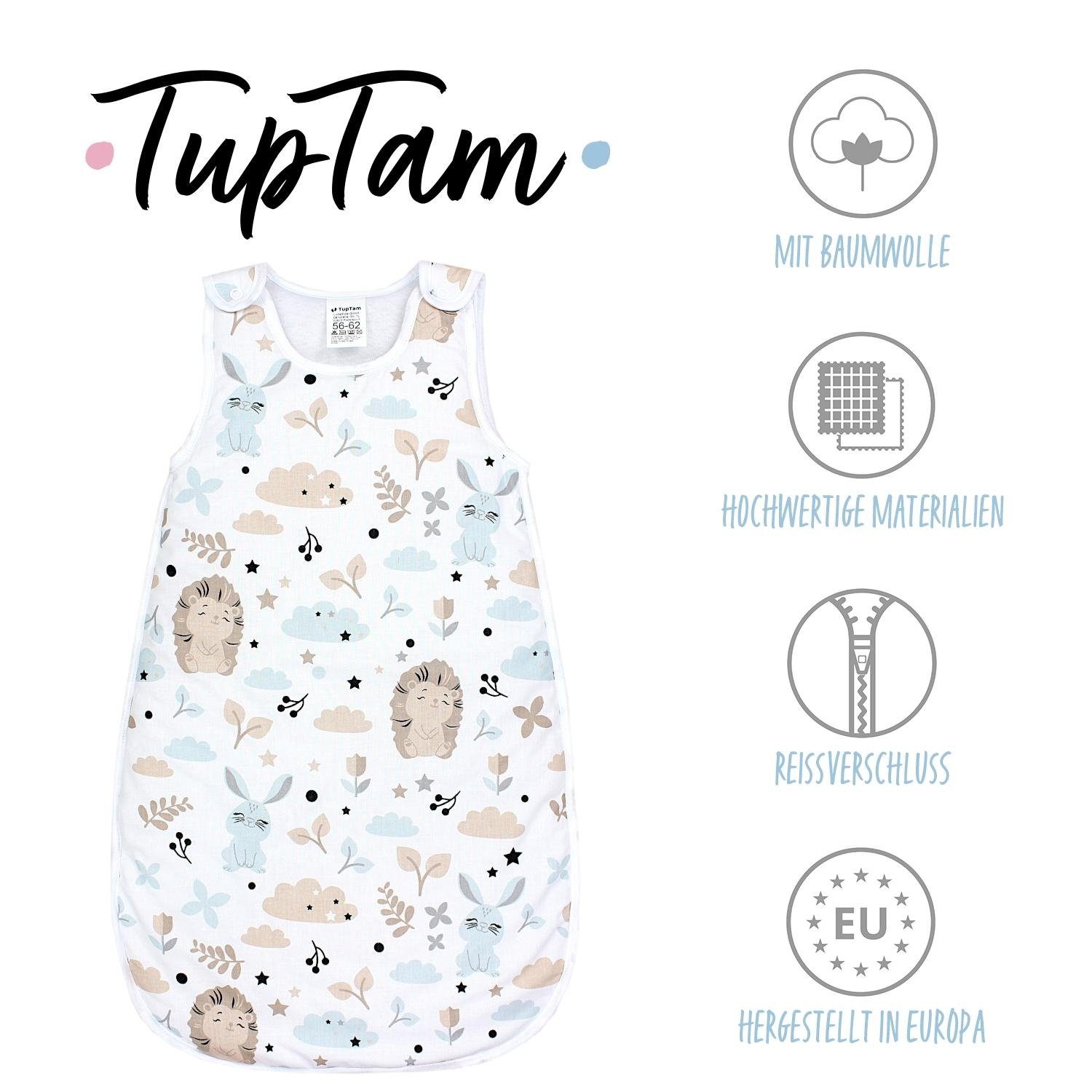 TupTam Babyschlafsack 2.5 TOG Seitlicher Reißverschluss Ärmellos günstig online kaufen
