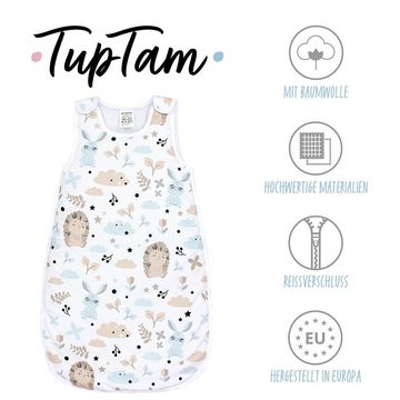 TupTam Babyschlafsack OEKO- TEX zertifiziert 2.5 TOG Seitlicher Reißverschluss Ärmellos