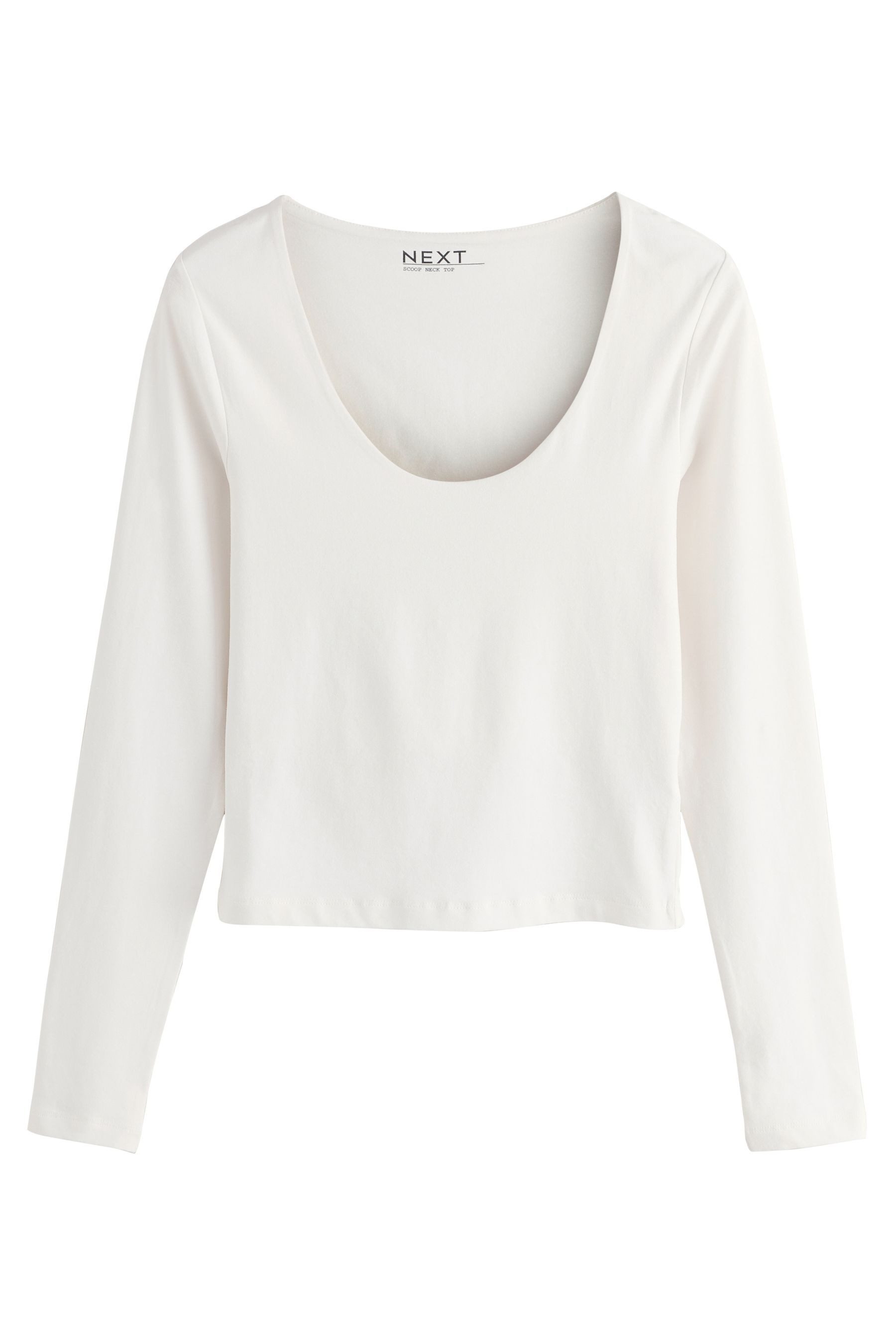 Next Blusenshirt Langärmeliges Oberteil mit U-Boot-Ausschnitt (1-tlg) günstig online kaufen