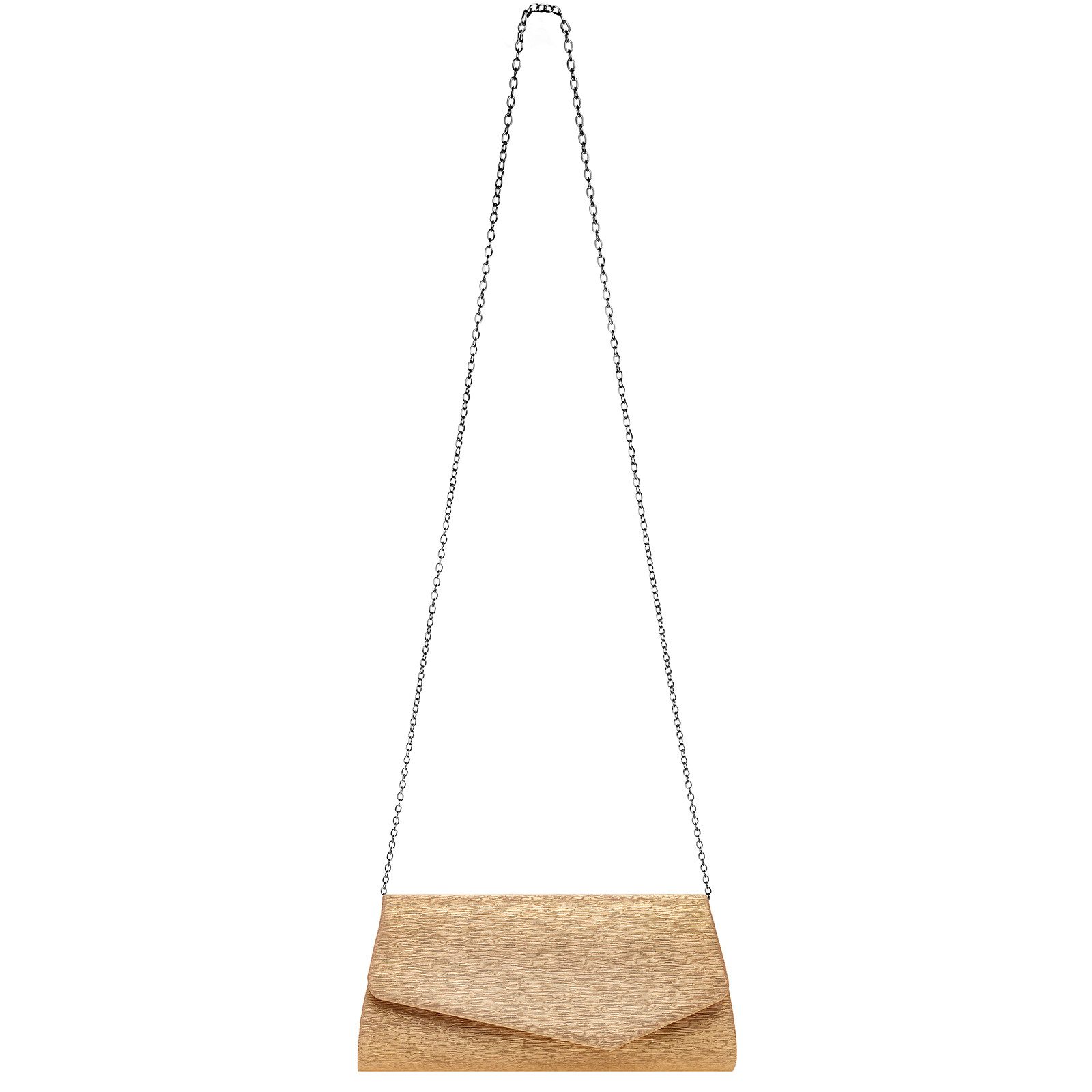 Caspar Clutch TA527 Damen elegante Glanz Abendtasche – Bild 5 von 5