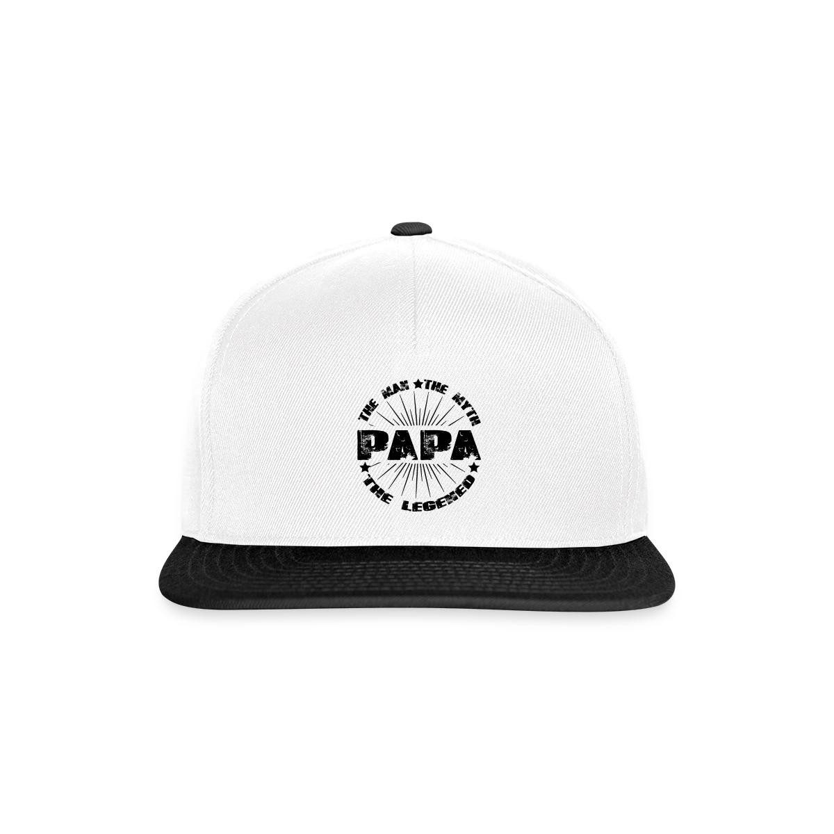 Snapback Cap Papa The Man The Myth The Legend Snapback Cap