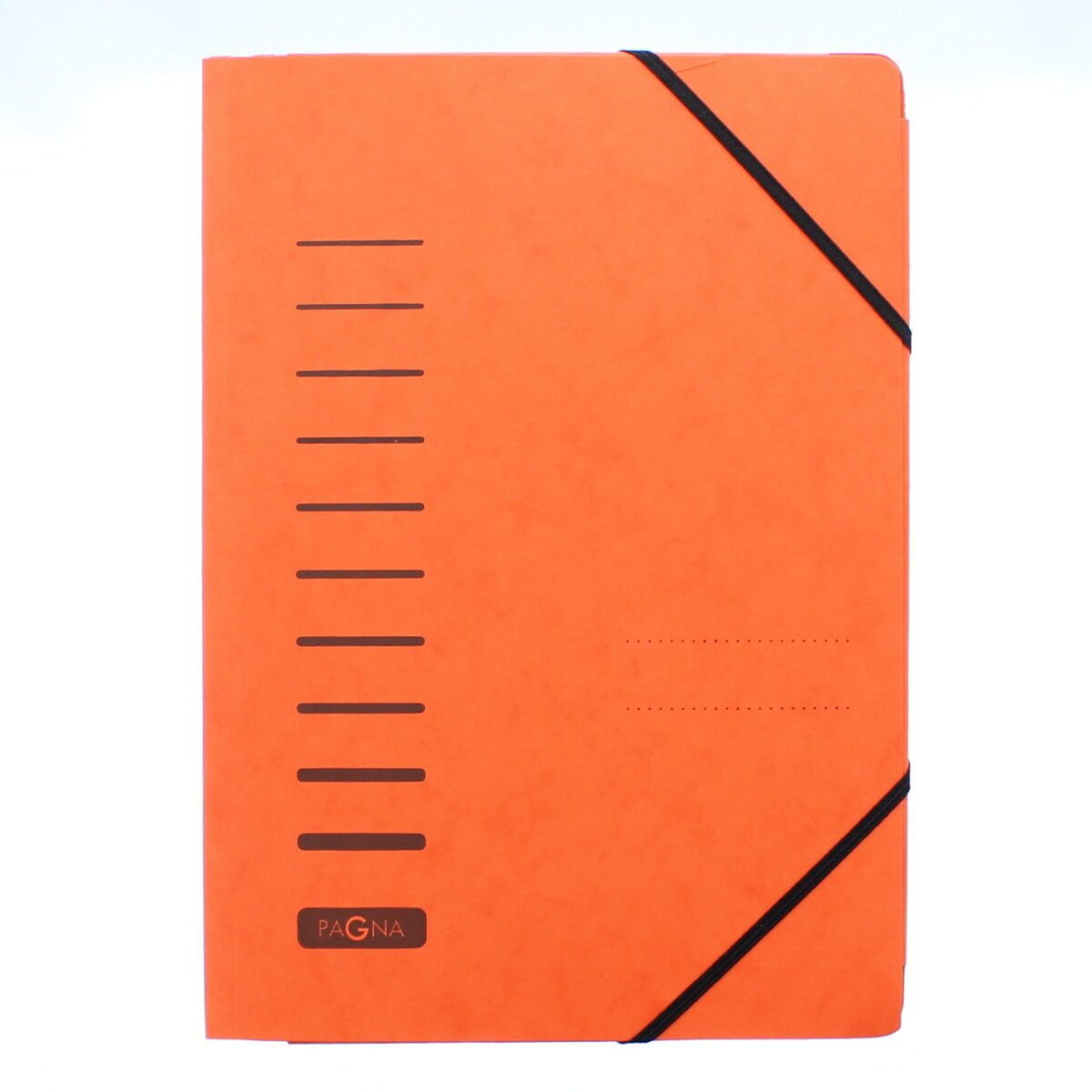 Fächermappe Eckspannmappe A4 orange