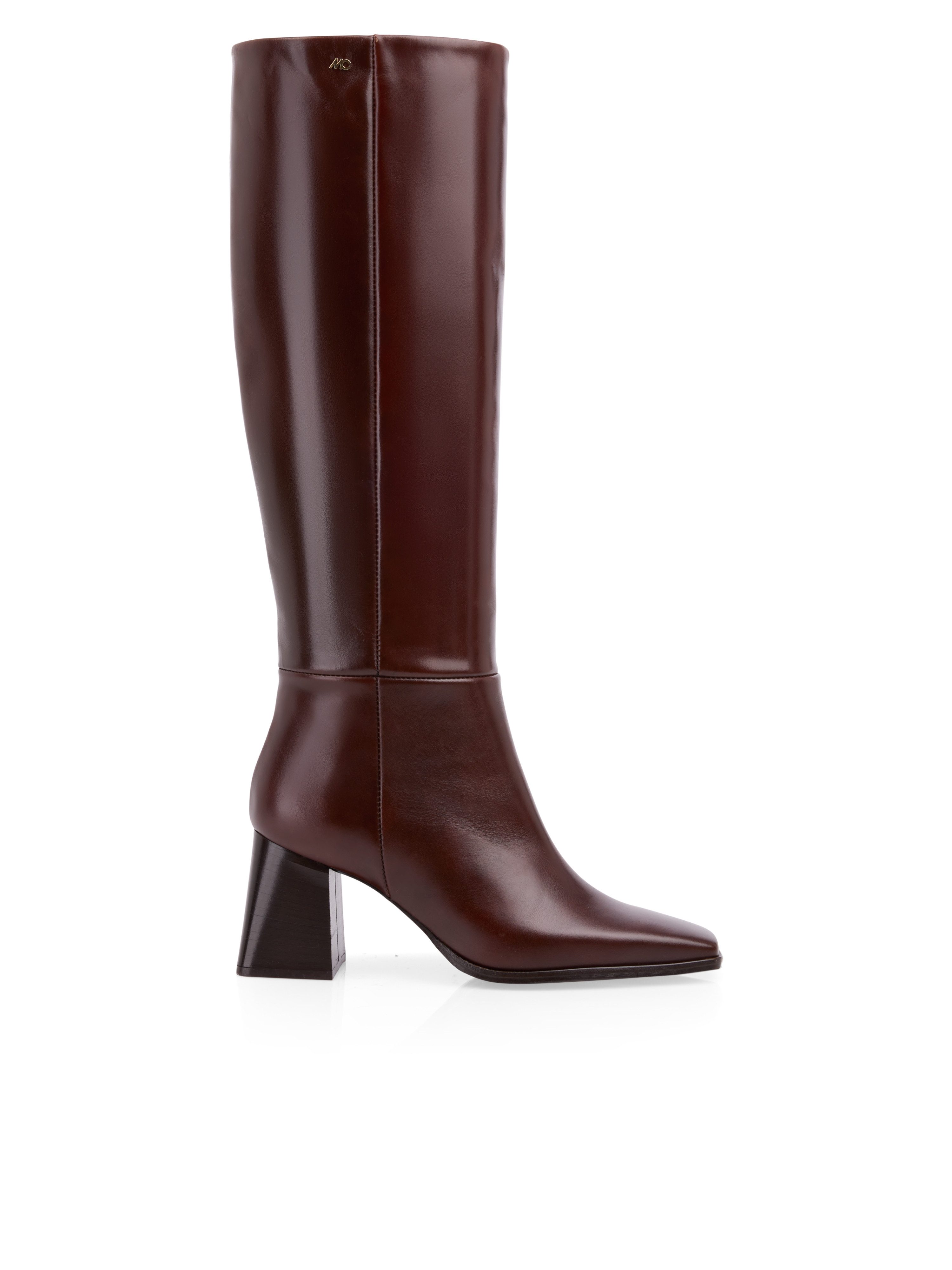 Marc Cain Stiefel Blockabsatz, Langschaftstiefel in modischer Karreeform