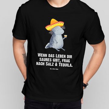Mr. & Mrs. Panda T-Shirt Axolotl Tequila, Tshirt, Junggesellenabschied, Shirt, Lustiges (1-tlg)