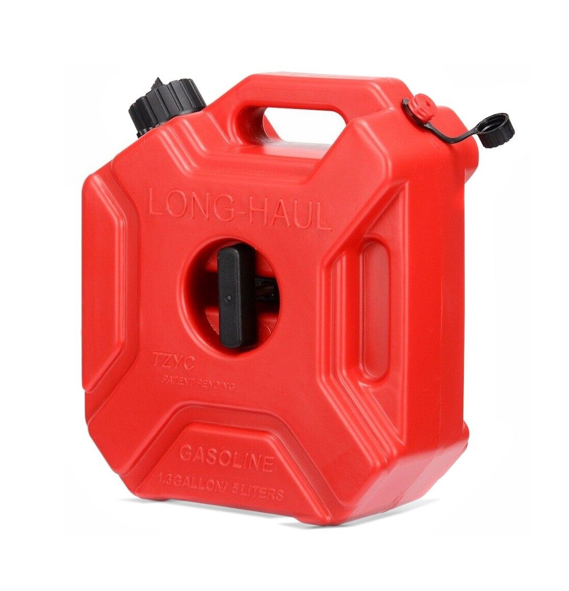 Bagtecs Koffer Motorrad Reservekanister / Kanister 5L mit Halterung # JC5 rot