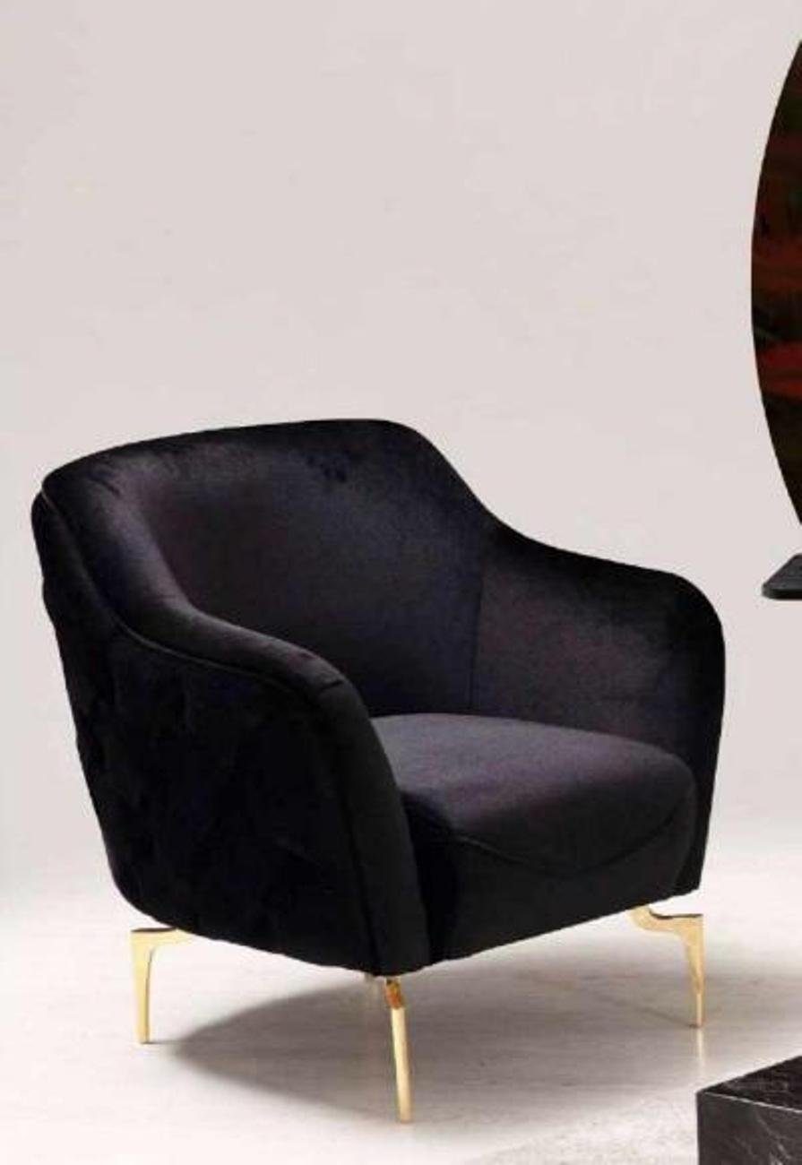 Edelstahlmöbel JVmoebel Sofagarnitur Luxus 1x (2-St., 3-Sitzer Wohnzimmer-Set Chesterfield in Europa ohne Sessel + 1x Dreisitzer Made Couchtisch), Sitzgruppe,