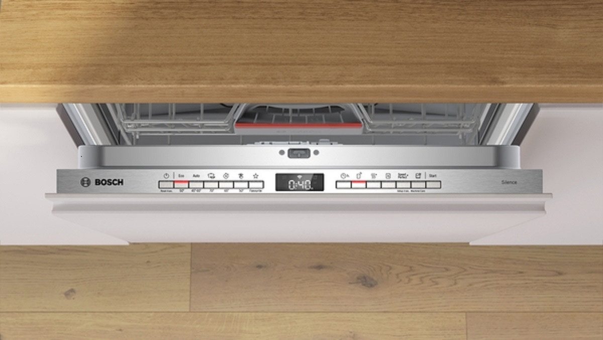 BOSCH vollintegrierbarer Geschirrspüler SMH4HVX14E, 9 l, 14 Maßgedecke, 6 Programme, Dosier Assistent, Home Connect