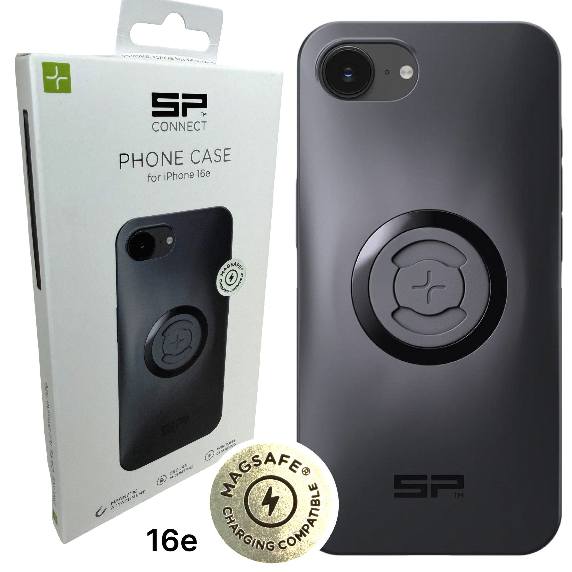 SP Connect Handyhülle SP Connect Magsave Case Handy Schutz Hülle Halter für iPhone 16e