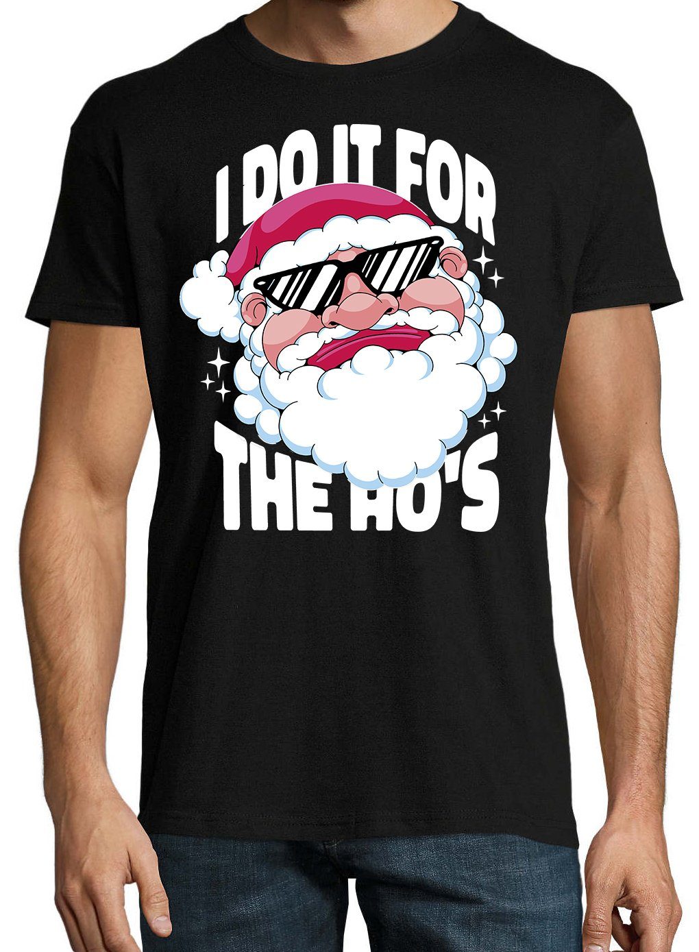 Herren Do Youth im T-Shirt for HO's it the Look Schwarz Shirt Designz Weihnachten I