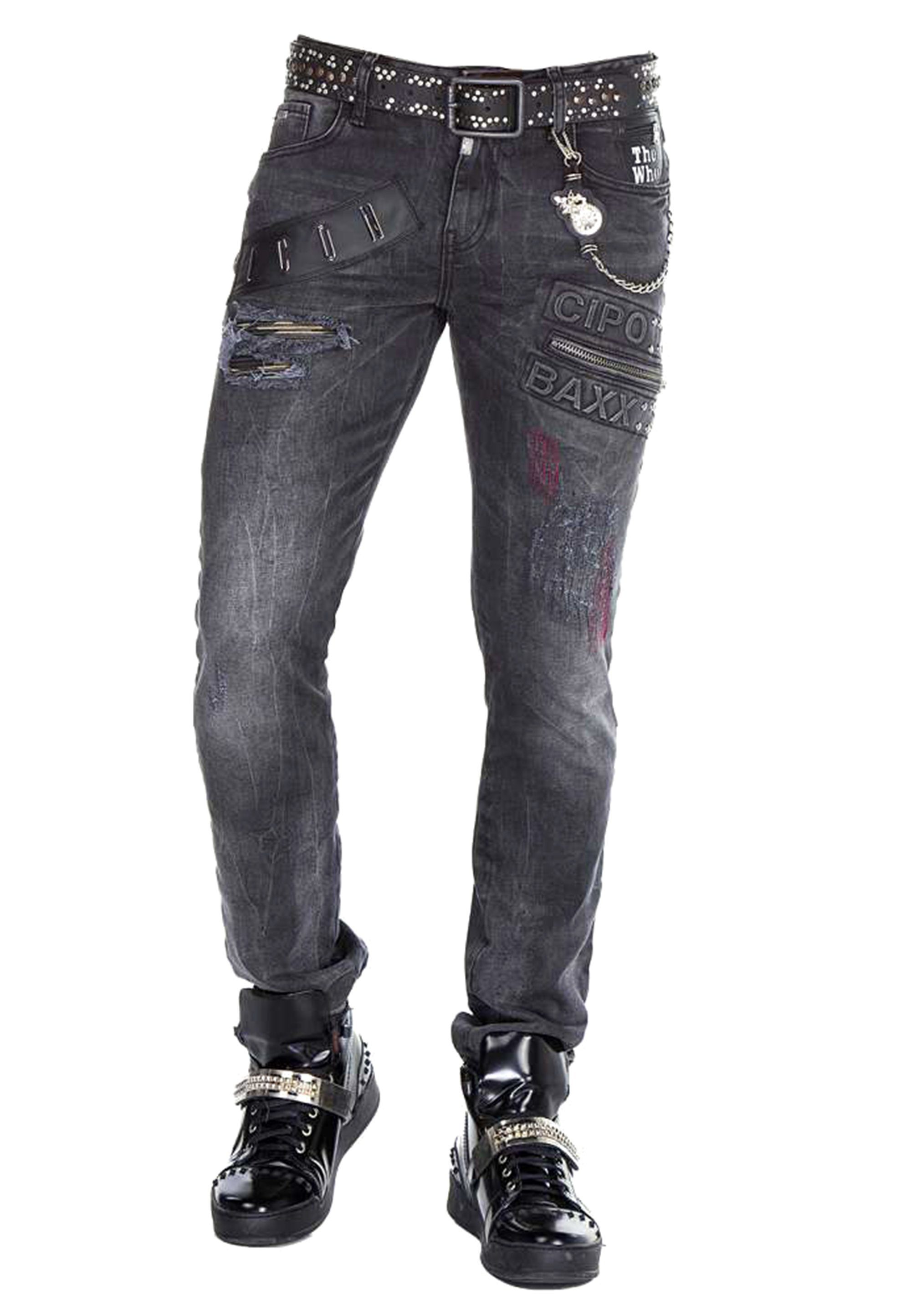 Cipo & Fit-Schnitt Jeans Regular im Baxx Bequeme