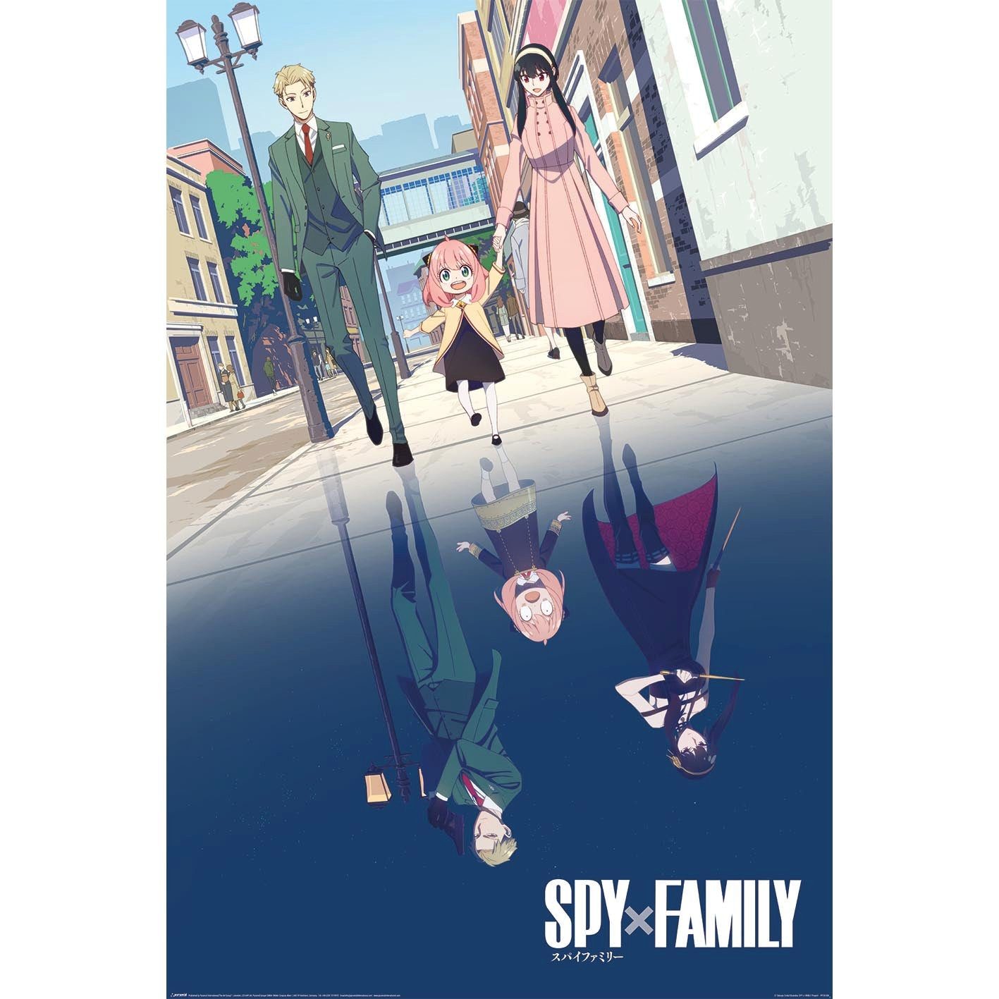 Spy x Family Poster Cool vs. Family, Manga Anime Plakat Wanddekoration